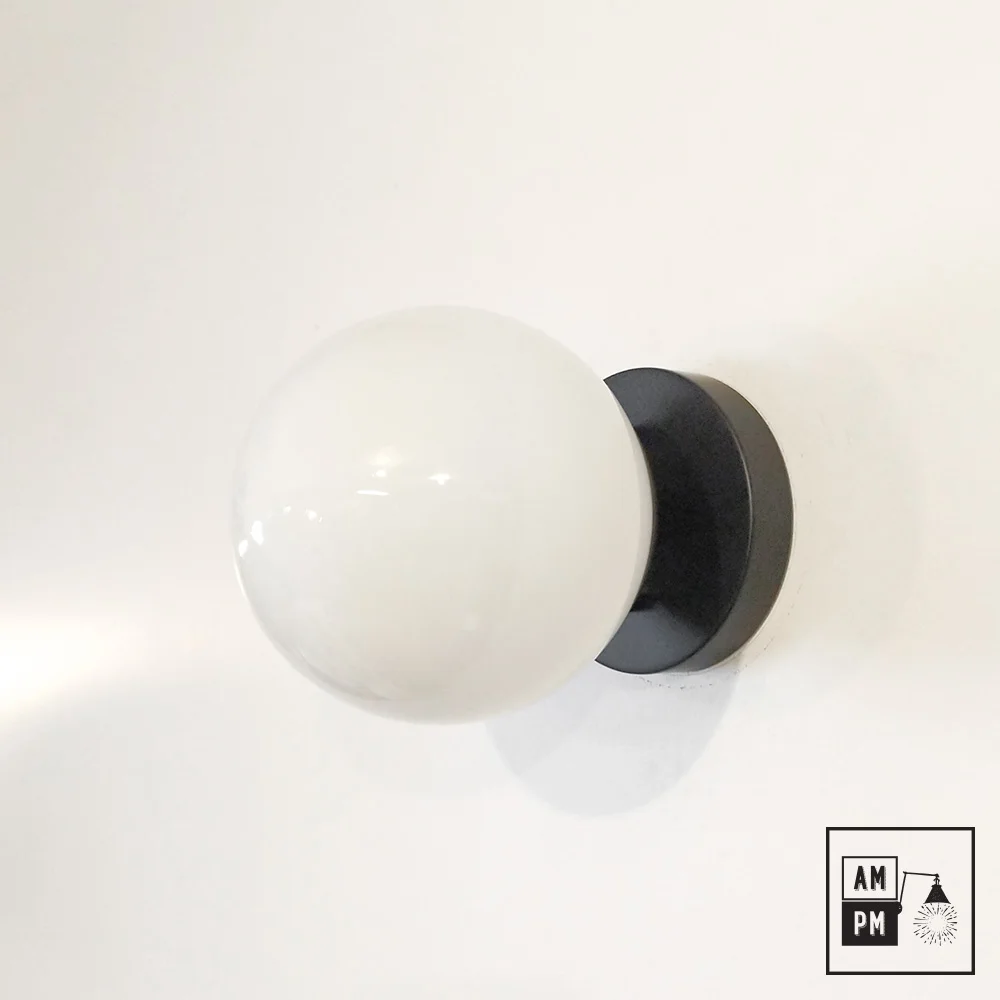 Mid-century-ceiling-lamp-wall-sconce-Ogden-A5K079-Matte-Black