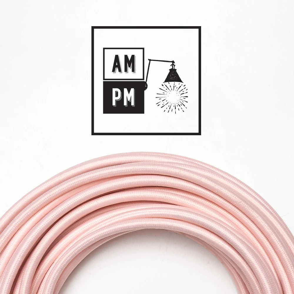rayon-cloth-covered-electrical-wire-PMS196-pastel