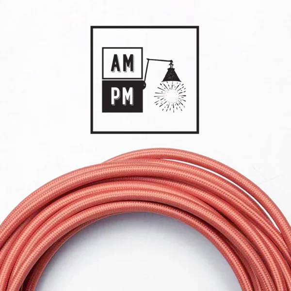 fil-electrique-recouvert-de-tissus-rayonne-PMS7416-goyave