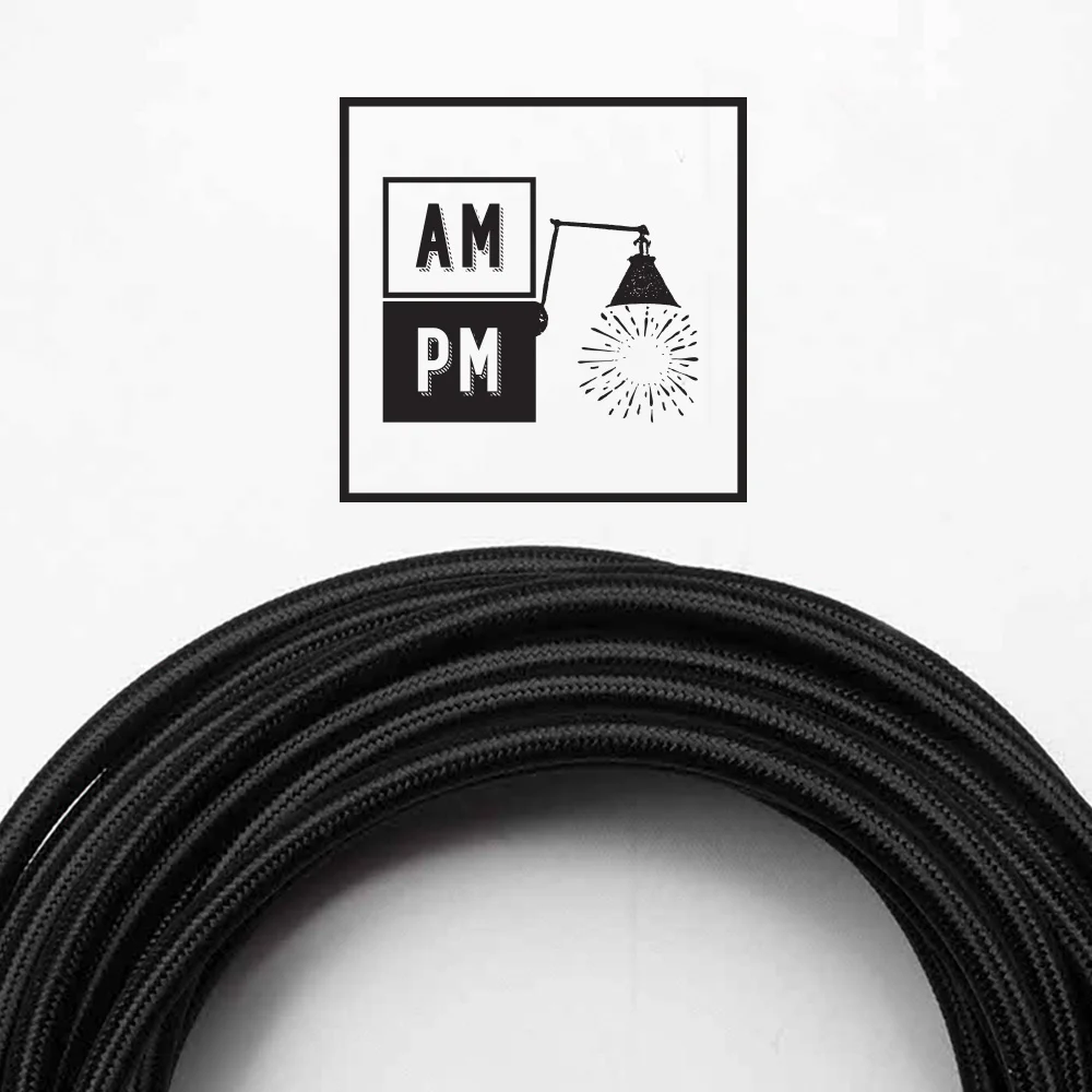 rayon-cloth-covered-electrical-wire-PMSBlackM-Black