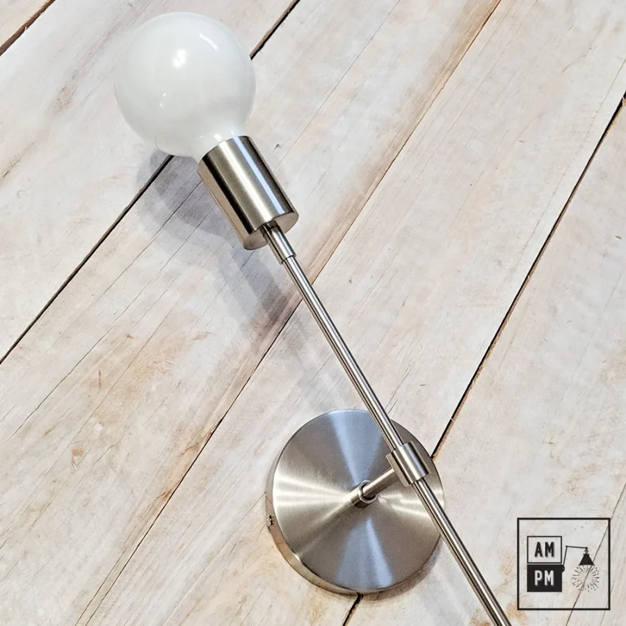 Mid-century-ceiling-lamp-wall-sconce-Symetrium-A4M046-satin-nickel-1