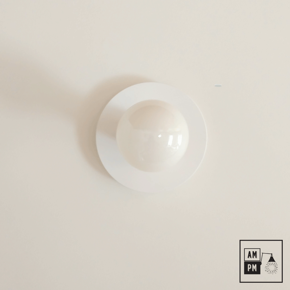 Mid-century-ceiling-lamp-wall-sconce-Starlight-A5C030-matte-white