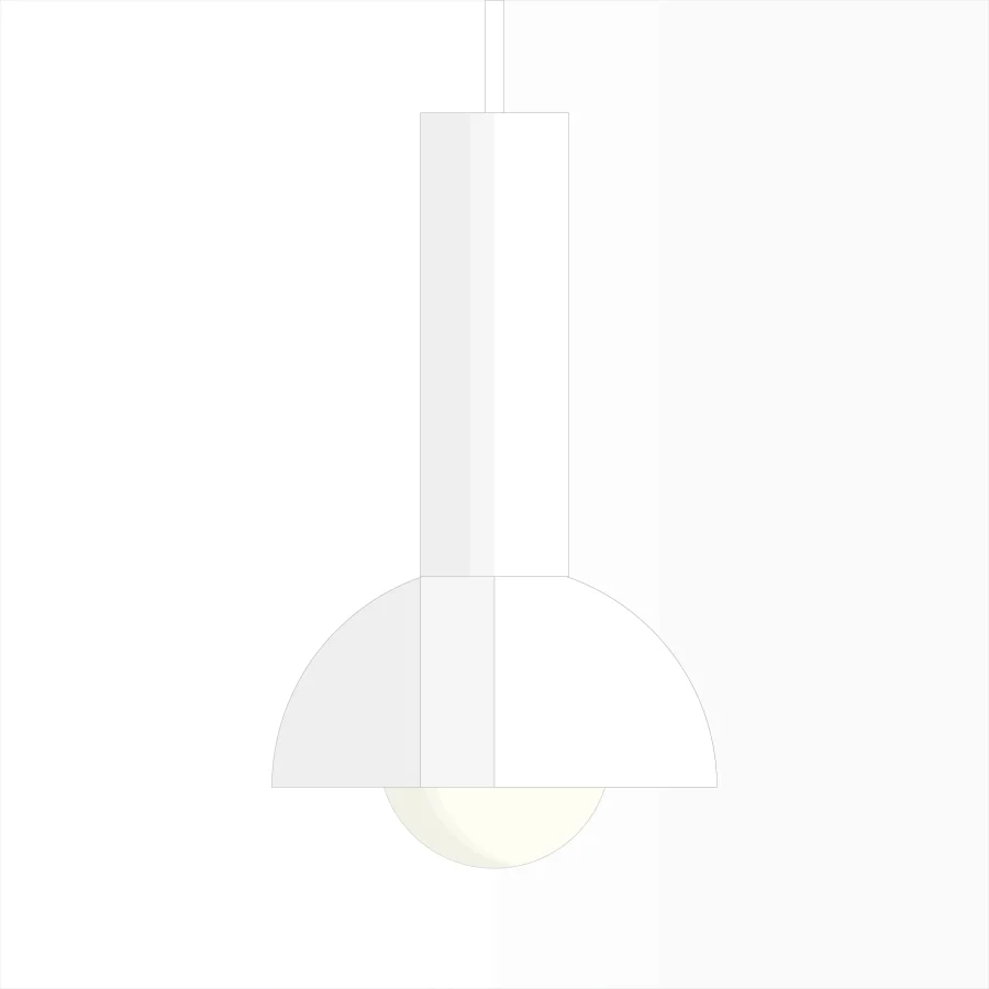 Mid-century-collection-pendant-Filaments-A7S056-White