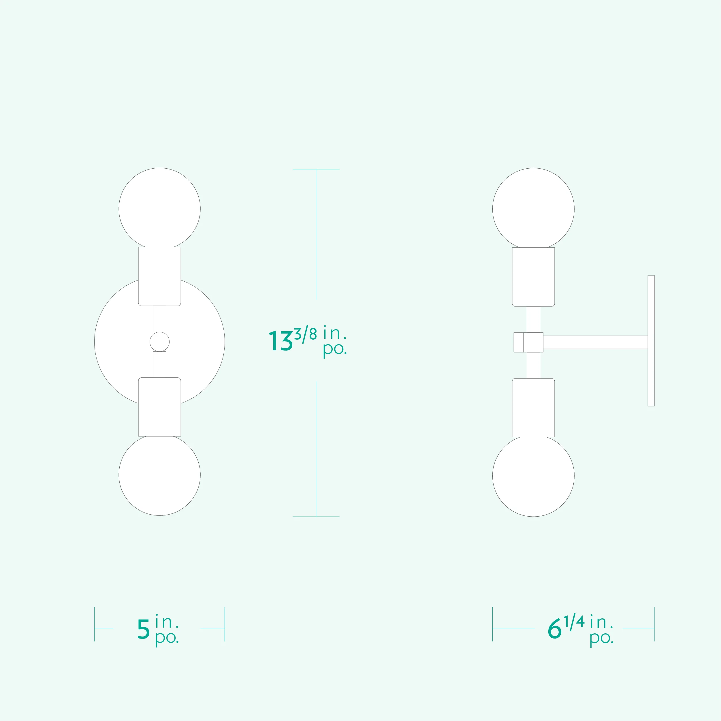 Luminaire-plafonnier-mural-collection-Mid-century-Duo-A5D067-Specs Luminaire-plafonnier-mural-collection-Mid-century-Duo-A5D067-Specs