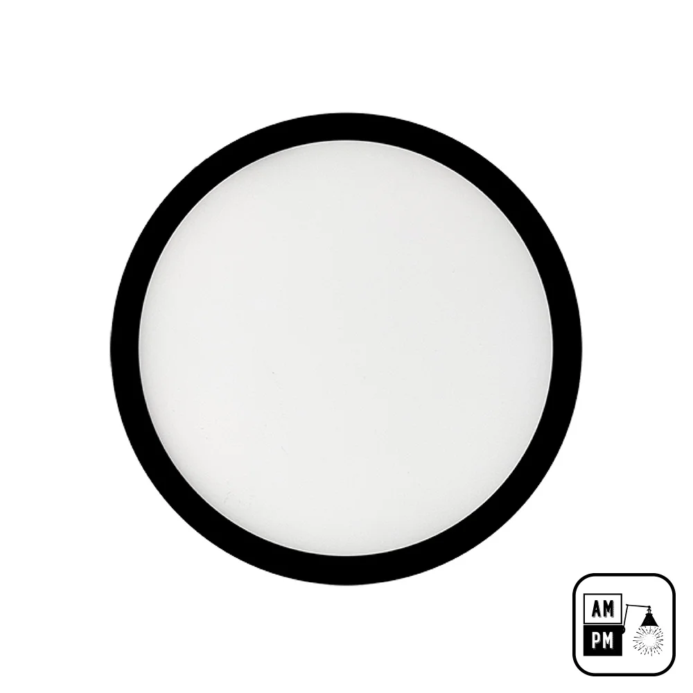 Modern-LED-flush-mount-ceiling-light-Hublot-7-A4C028-Black Modern-LED-flush-mount-ceiling-light-Hublot-7-A4C028-Black