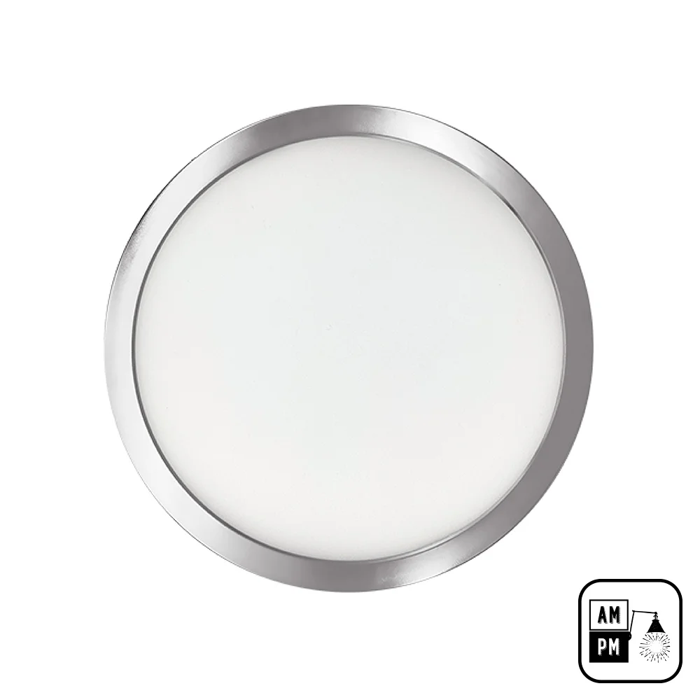 Modern-LED-flush-mount-ceiling-light-Hublot-9-A4C028-Nickel Modern-LED-flush-mount-ceiling-light-Hublot-9-A4C028-Nickel