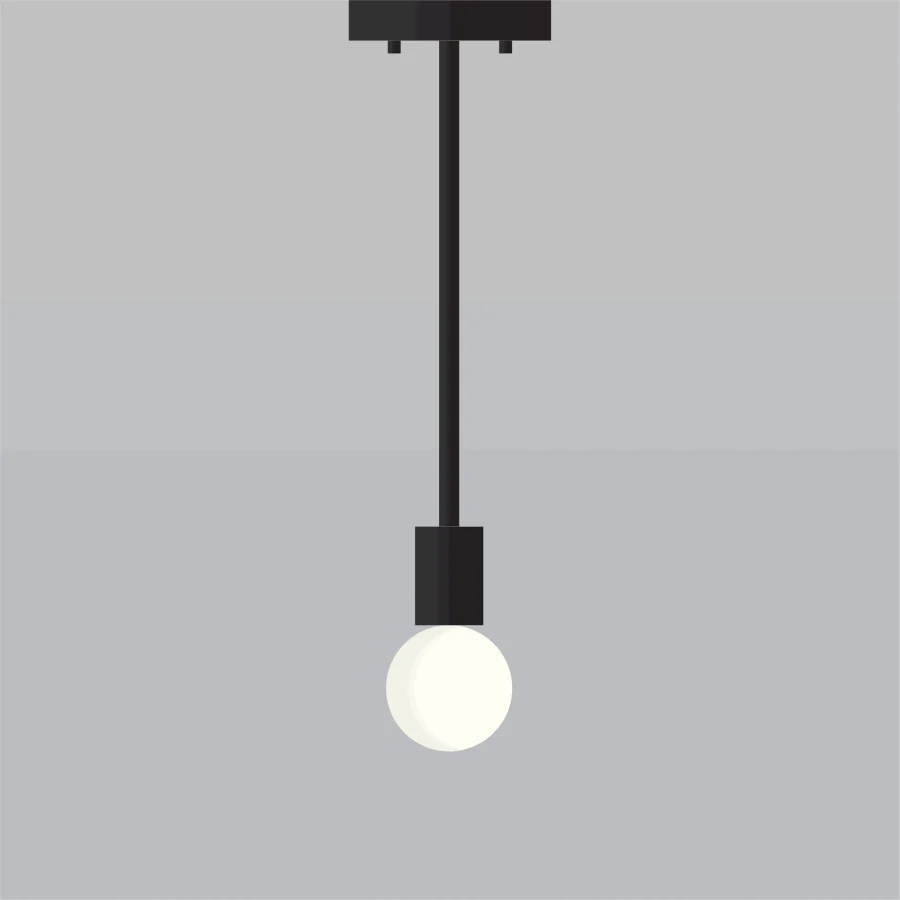 Mid-century-collection-fixed-pendant-DripDripDrop-A7C055-Black