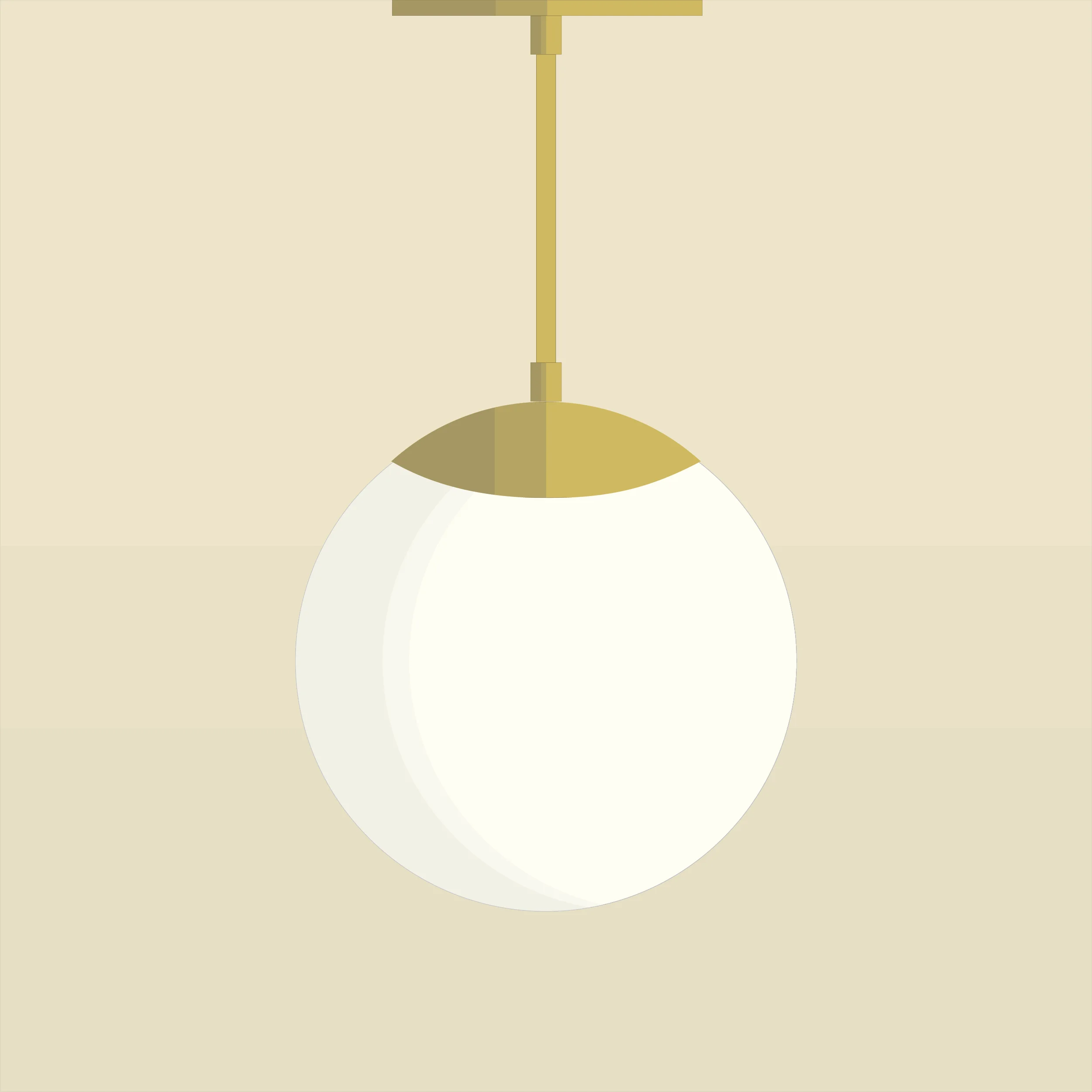 Mid-century-collection-pendant-Globo-10-A7S059-Brass Mid-century-collection-pendant-Globo-10-A7S059-Brass
