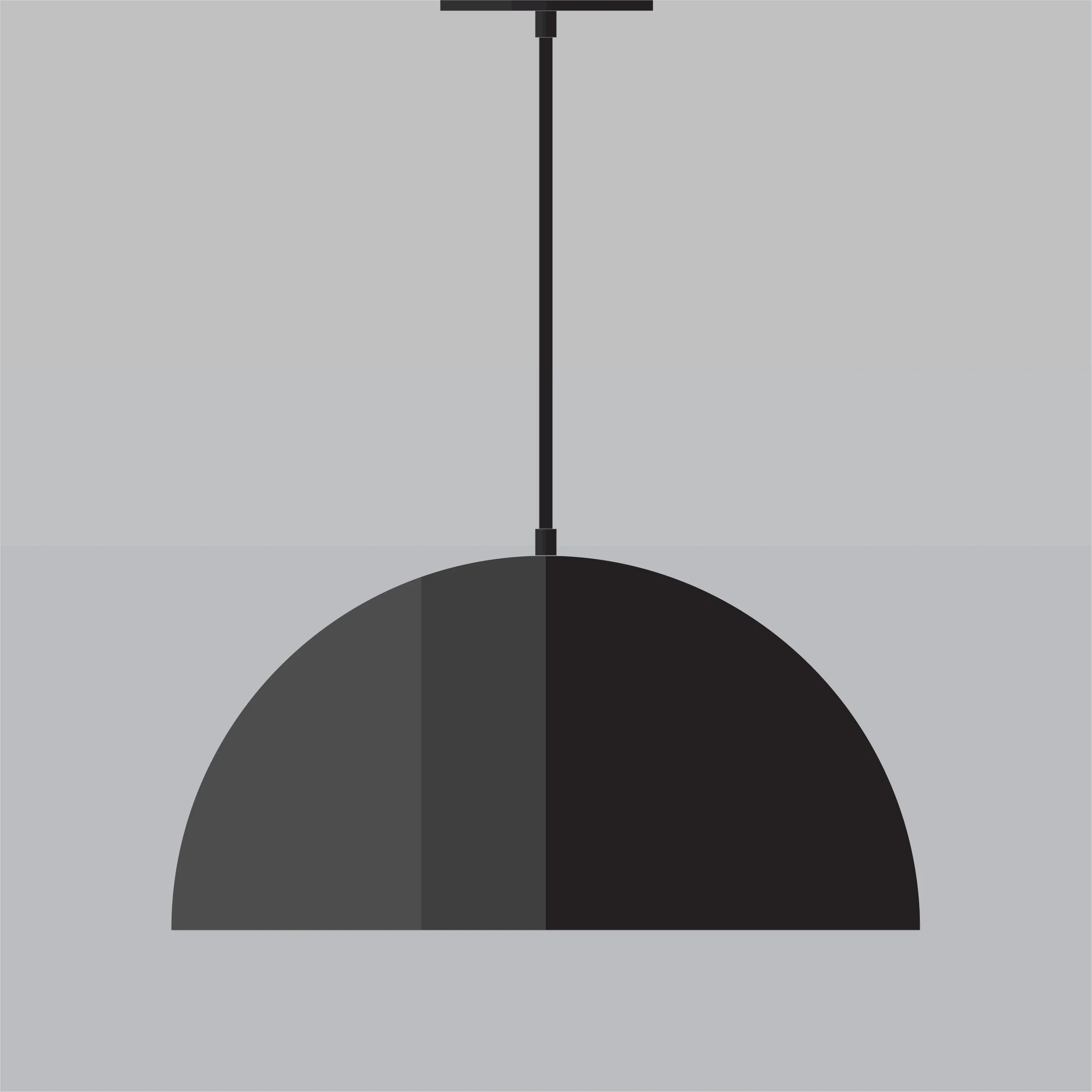 Mid-century-collection-pendant-Hemisphere-16-A7S068-Black