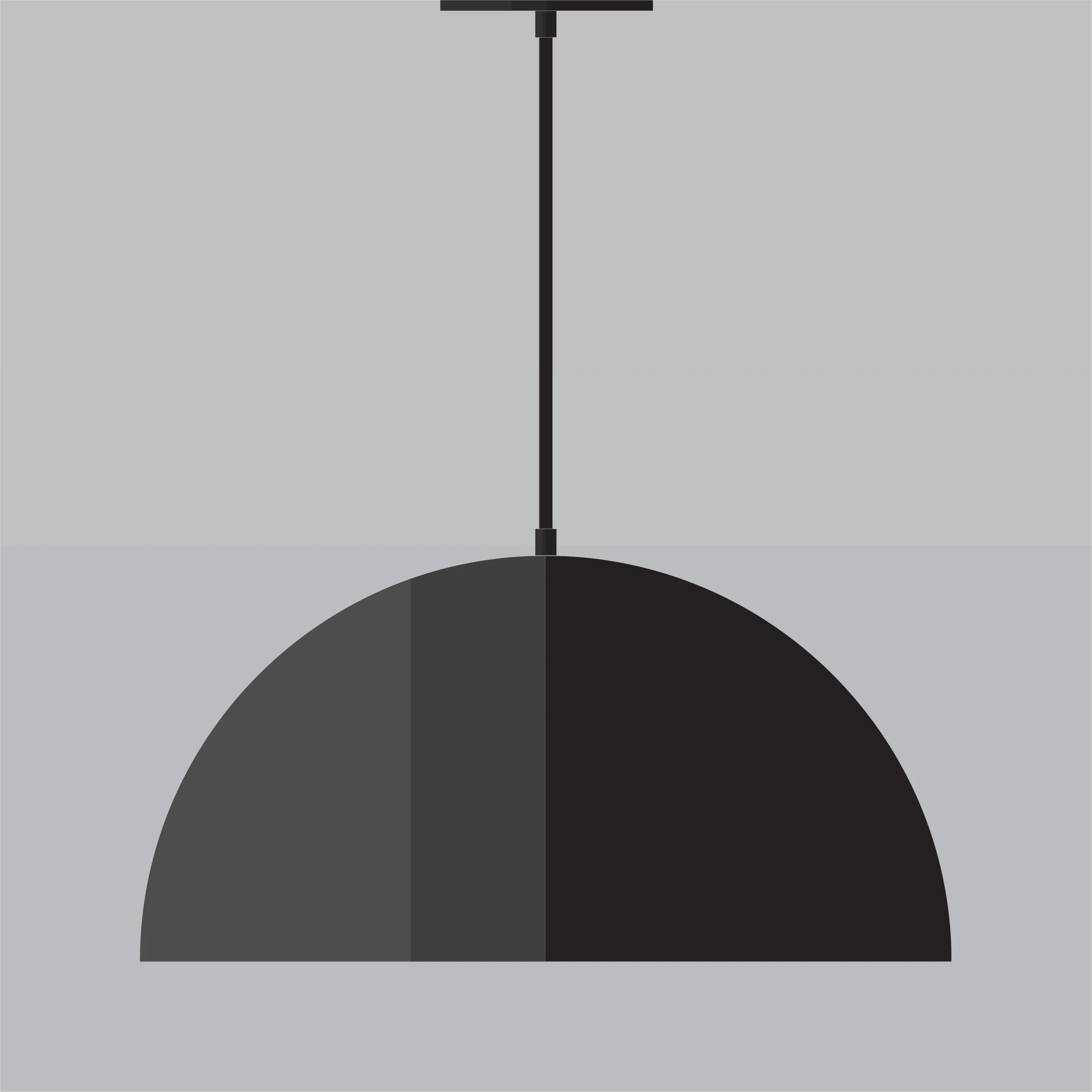 Mid-century-collection-pendant-Hemisphere-18-A7S069-Black