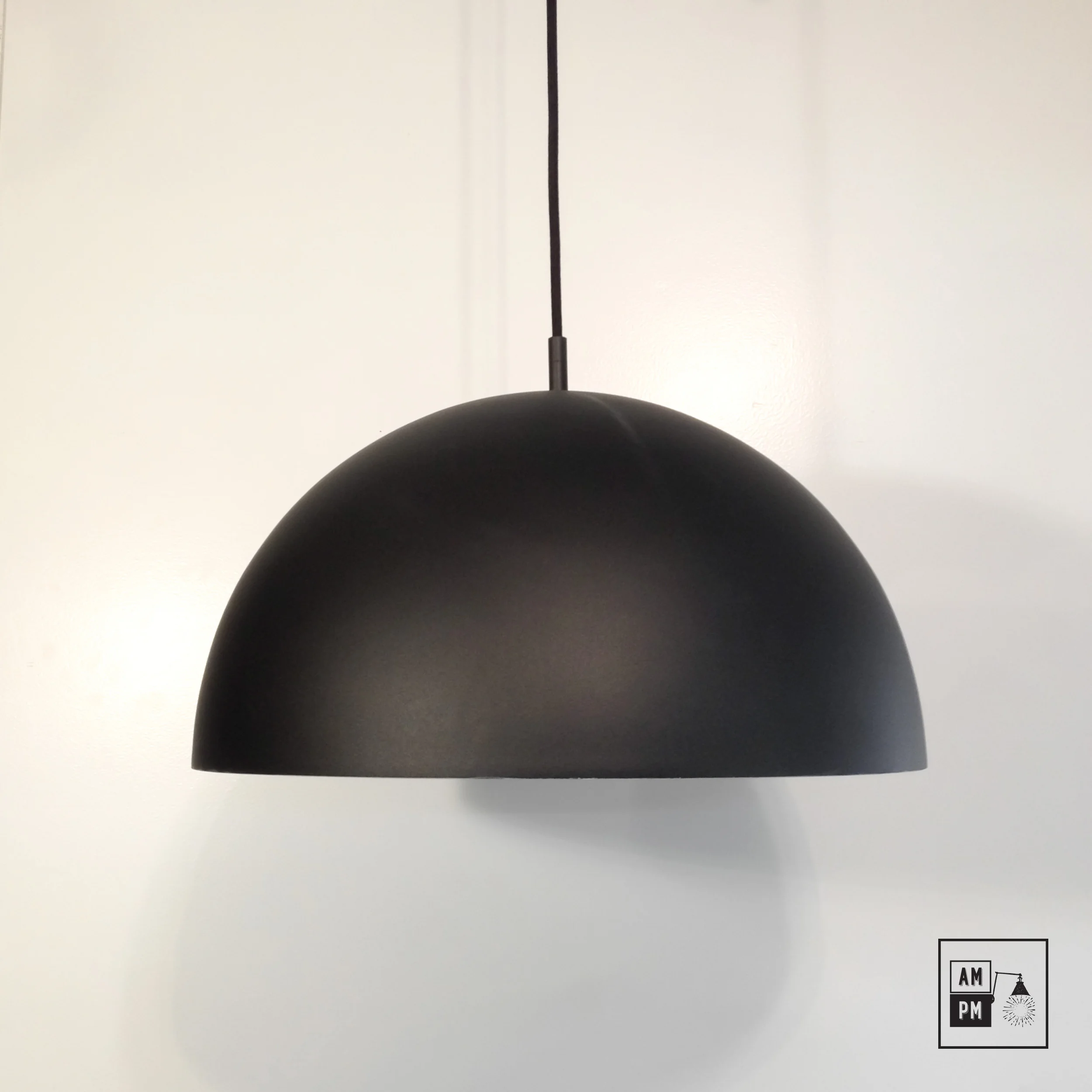 Suspension-collection-Mid-century-Hemisphere-24-A7S071-Noir-Mat-2 Suspension-collection-Mid-century-Hemisphere-24-A7S071-Noir-Mat-2