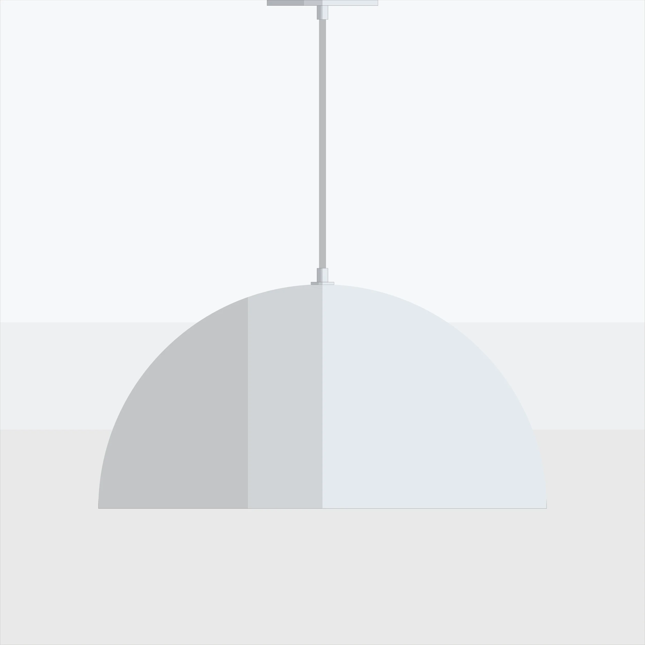 Suspension-collection-Mid-century-Hemisphere-24-A7S071-Aluminium-Brut Suspension-collection-Mid-century-Hemisphere-24-A7S071-Aluminium-Brut