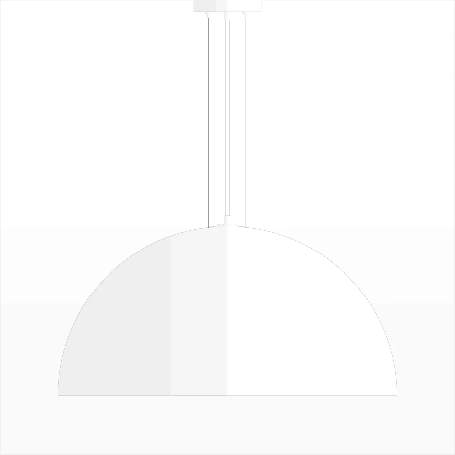 Mid-century-collection-pendant-Hemisphere-30-A7S072-White