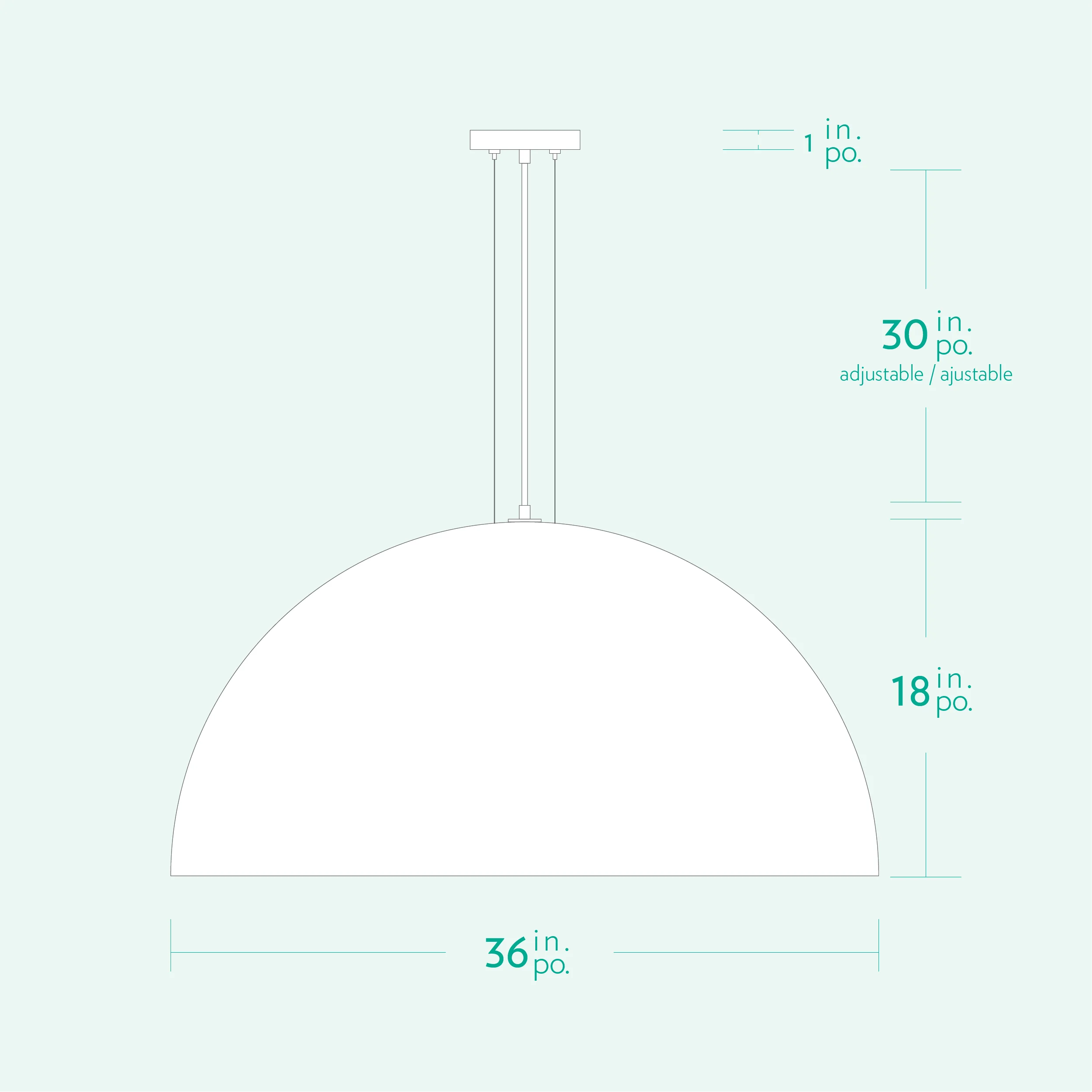 Mid-century-collection-pendant-Hemisphere-36-A7S073-Specs Mid-century-collection-pendant-Hemisphere-36-A7S073-Specs