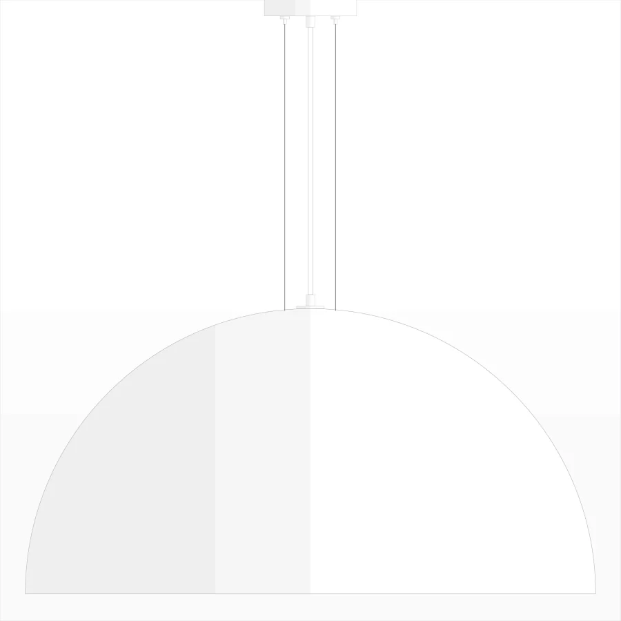 Mid-century-collection-pendant-Hemisphere-36-A7S073-White