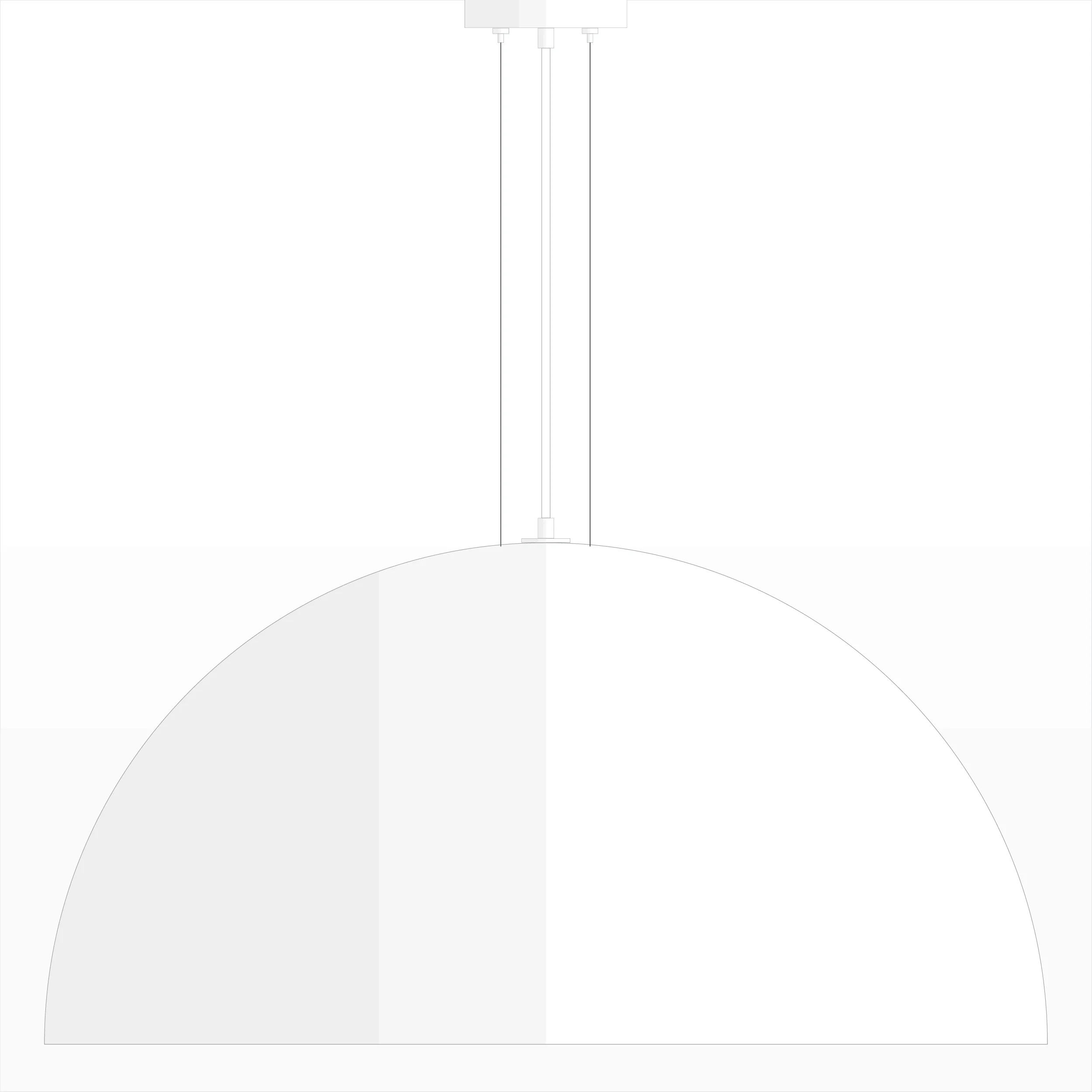 Mid-century-collection-pendant-Hemisphere-36-A7S073-White Mid-century-collection-pendant-Hemisphere-36-A7S073-White