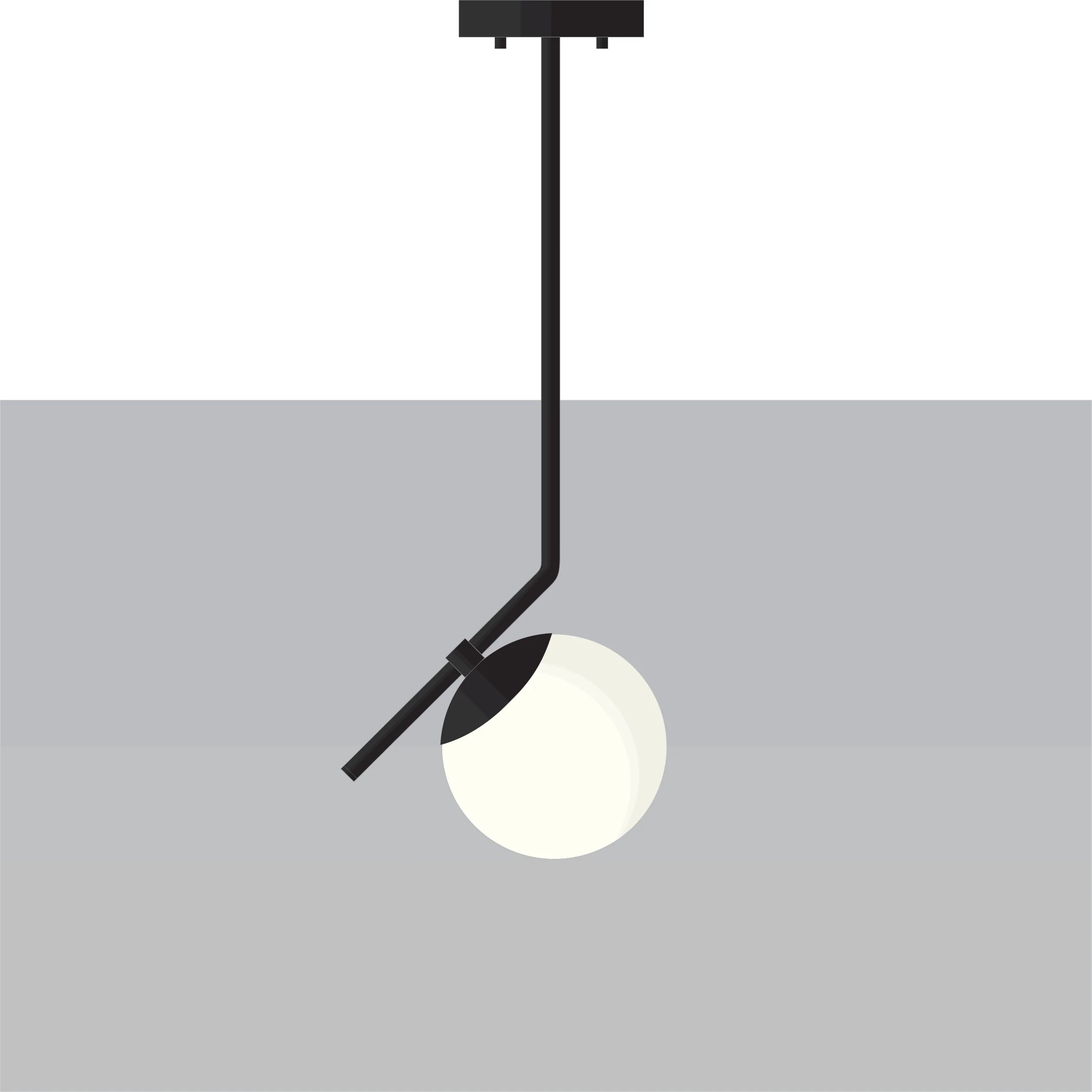 Luminaire-plafonnier-collection-Mid-century-Angular6-A7C053-Noir Luminaire-plafonnier-collection-Mid-century-Angular6-A7C053-Noir