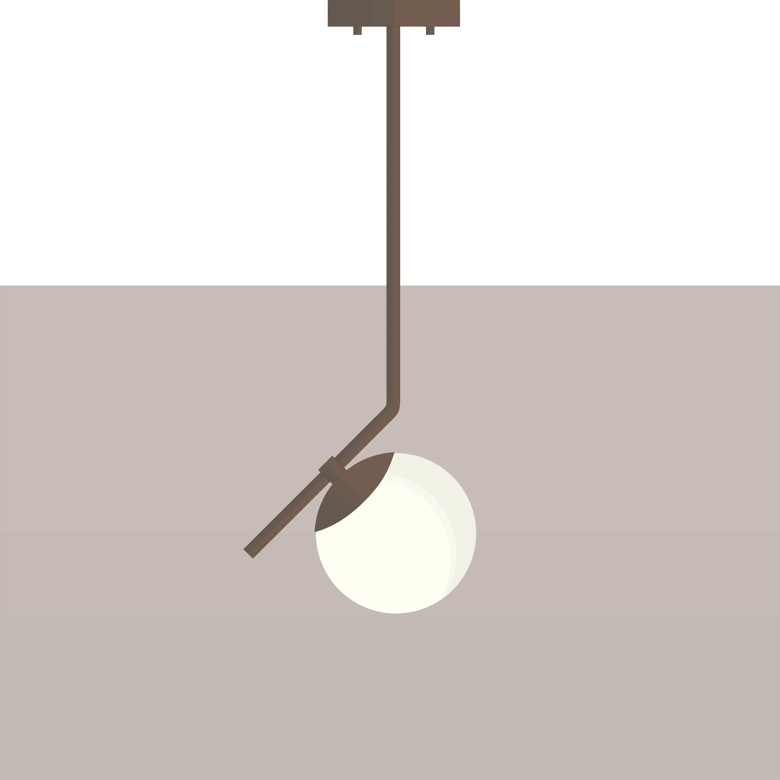 Luminaire-plafonnier-collection-Mid-century-Angular6-A7C053-Bronze-Huilé Luminaire-plafonnier-collection-Mid-century-Angular6-A7C053-Bronze-Huilé