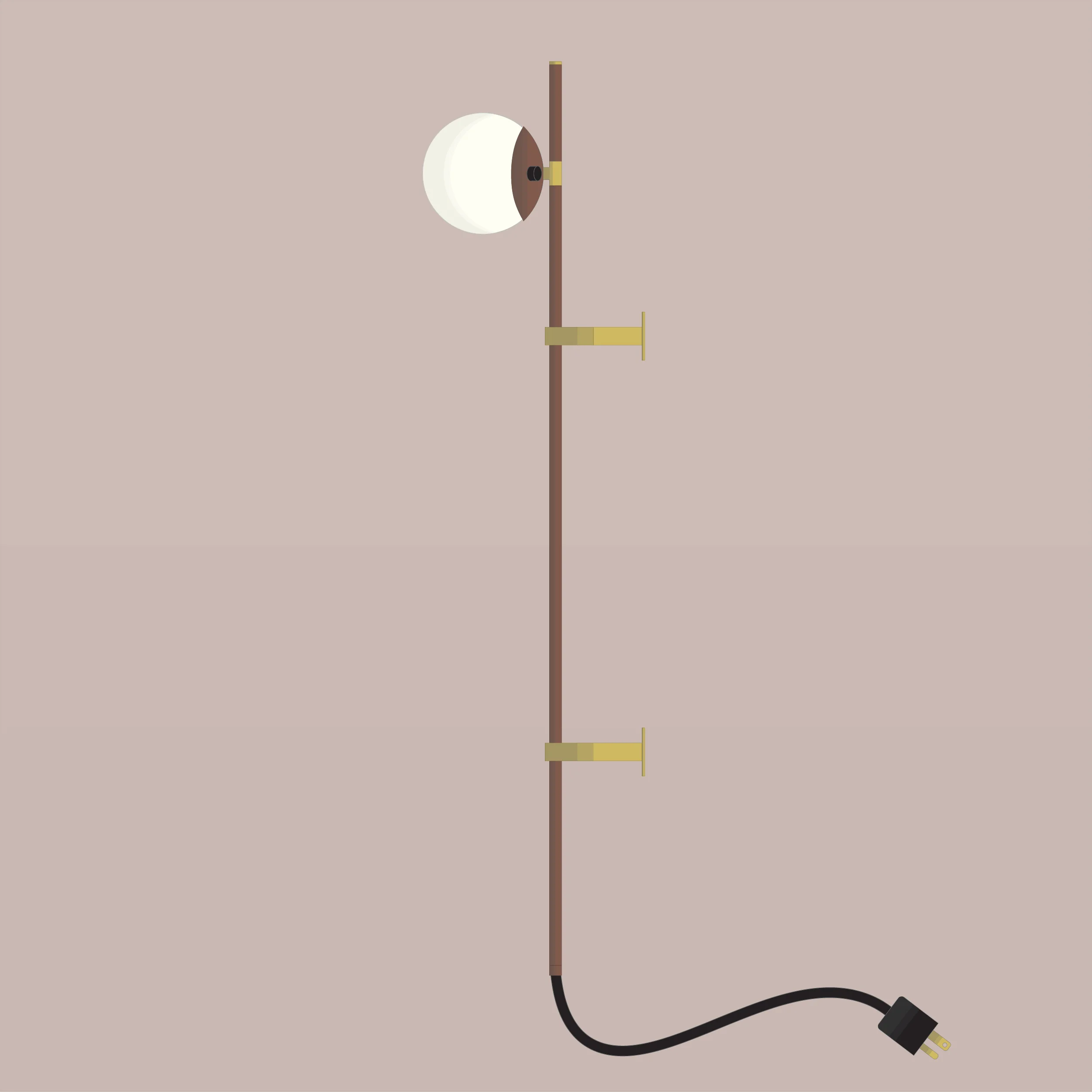 Mid-century-collection-pluggable-wall-sconce-wallit-A7P020-Antique-Copper