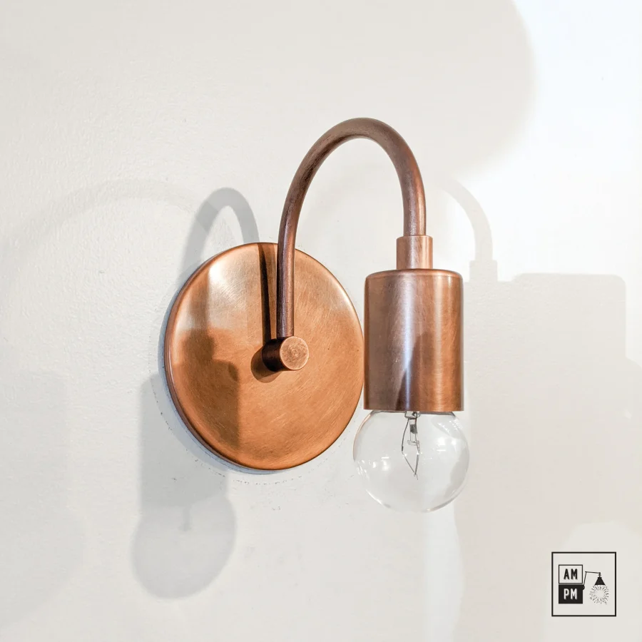 Mid-century-wall-sconce-SeaKelp-A5M052-Antique-Copper-1