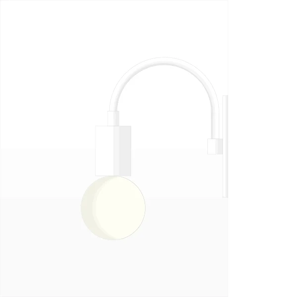 Mid-century-wall-sconce-SeaKelp-A5M052-White