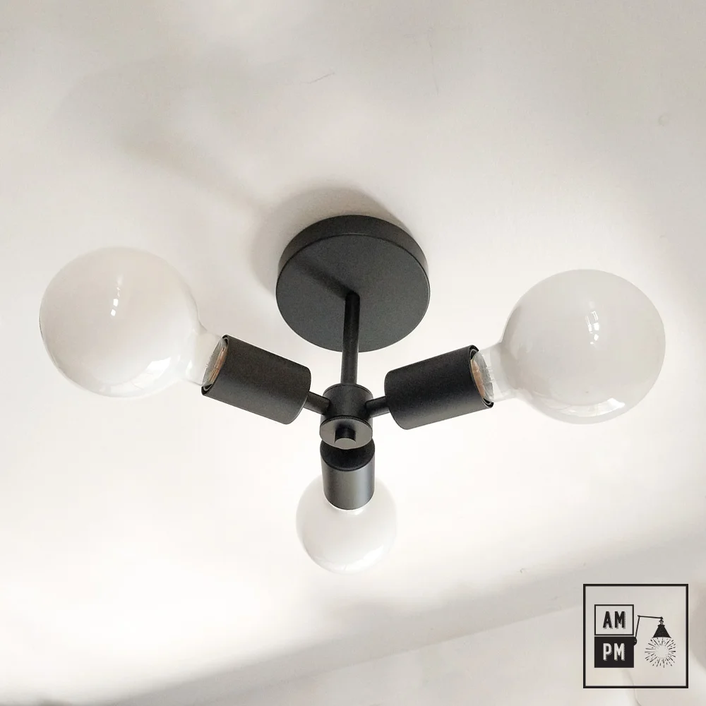 Mid-century-collection-pendant-Rotor-A4K064-Matte-Black-1