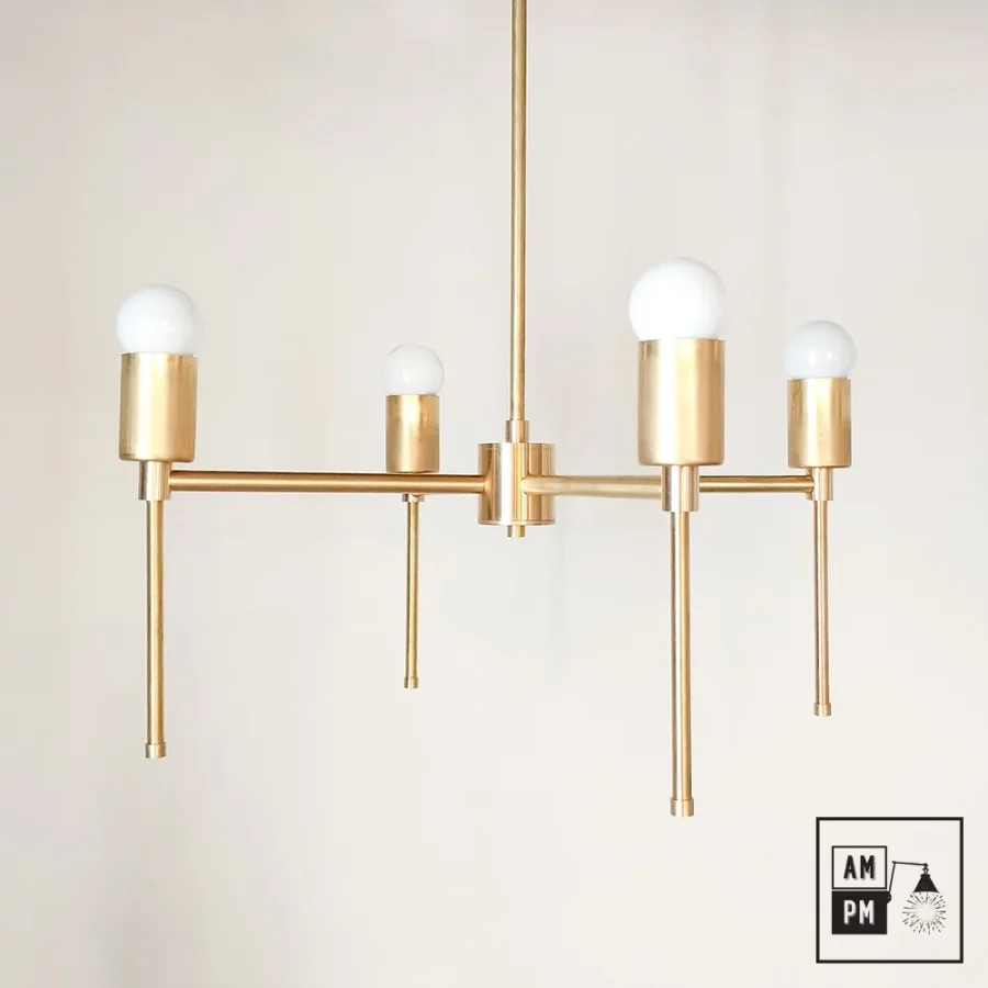 Mid-century-collection-fixed-pendant-Chandler-A5K071-Raw-Brass-1