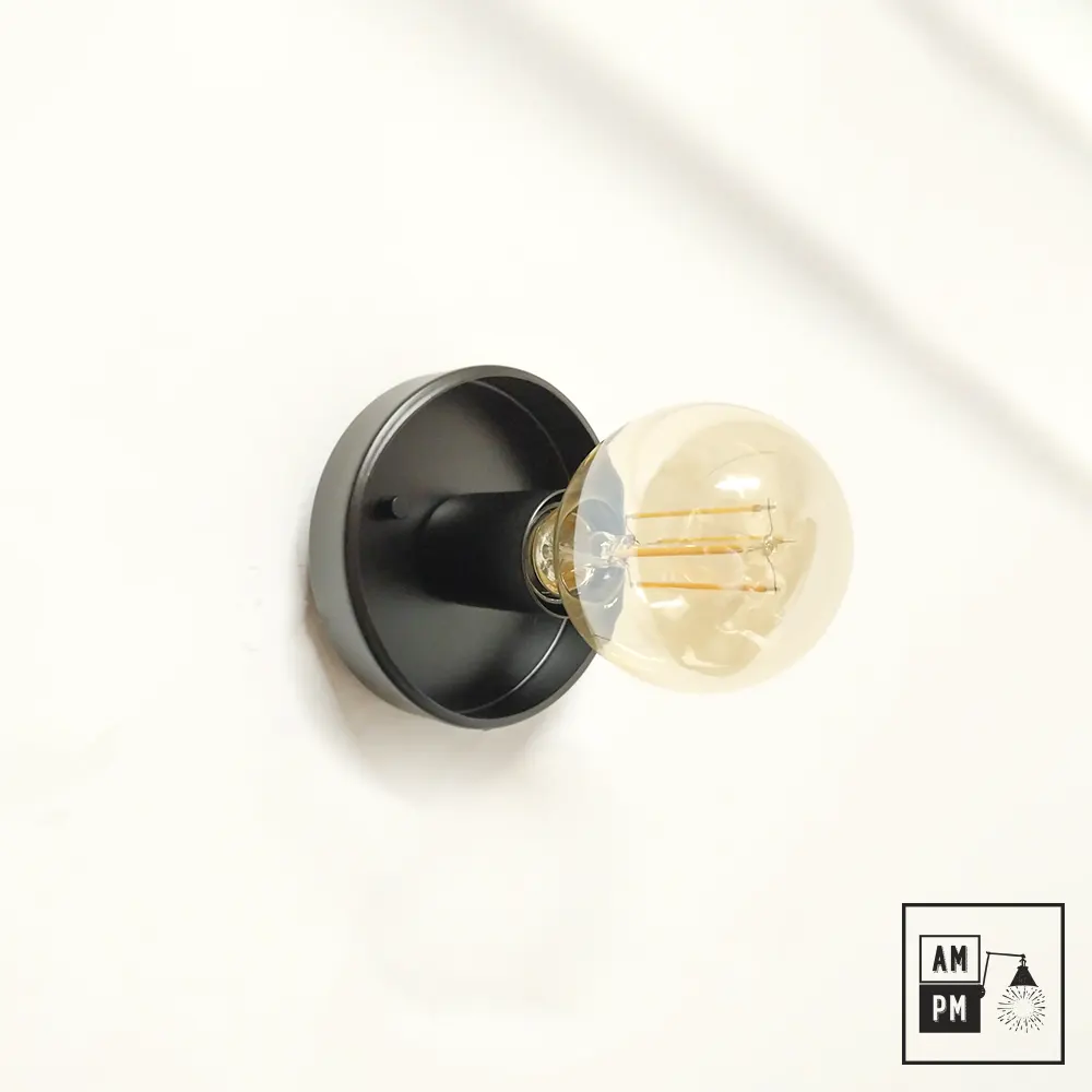 Applique-collection-Mid-century-Drip-A7C047-Noir-Mat-1