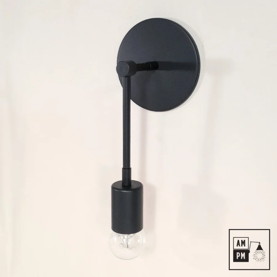 Mid-century-wall-sconce-clockwise-A3K056-Matte-Black-3