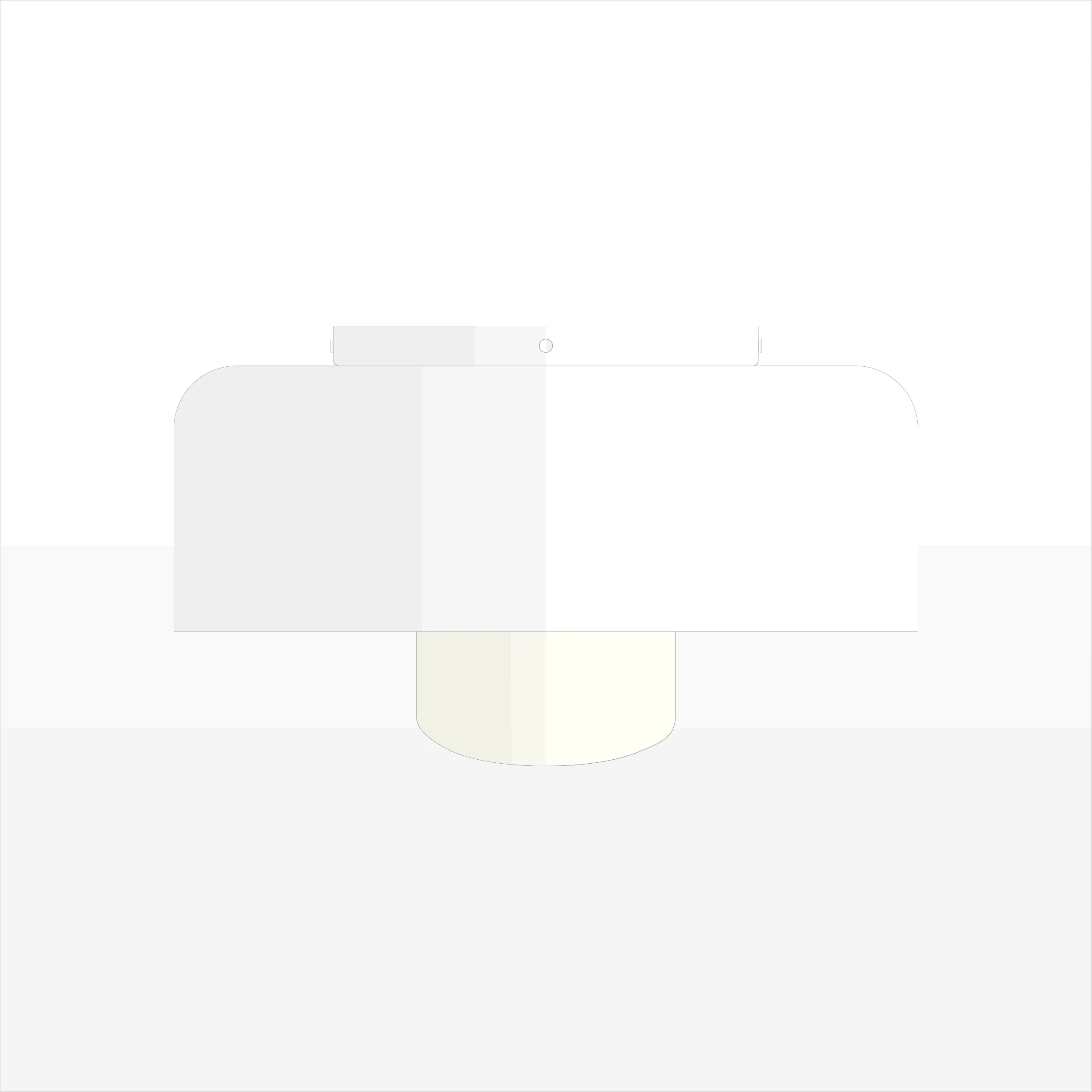 Semi-plafonnier-Mid-Century-Furnas-A7C038-Blanc