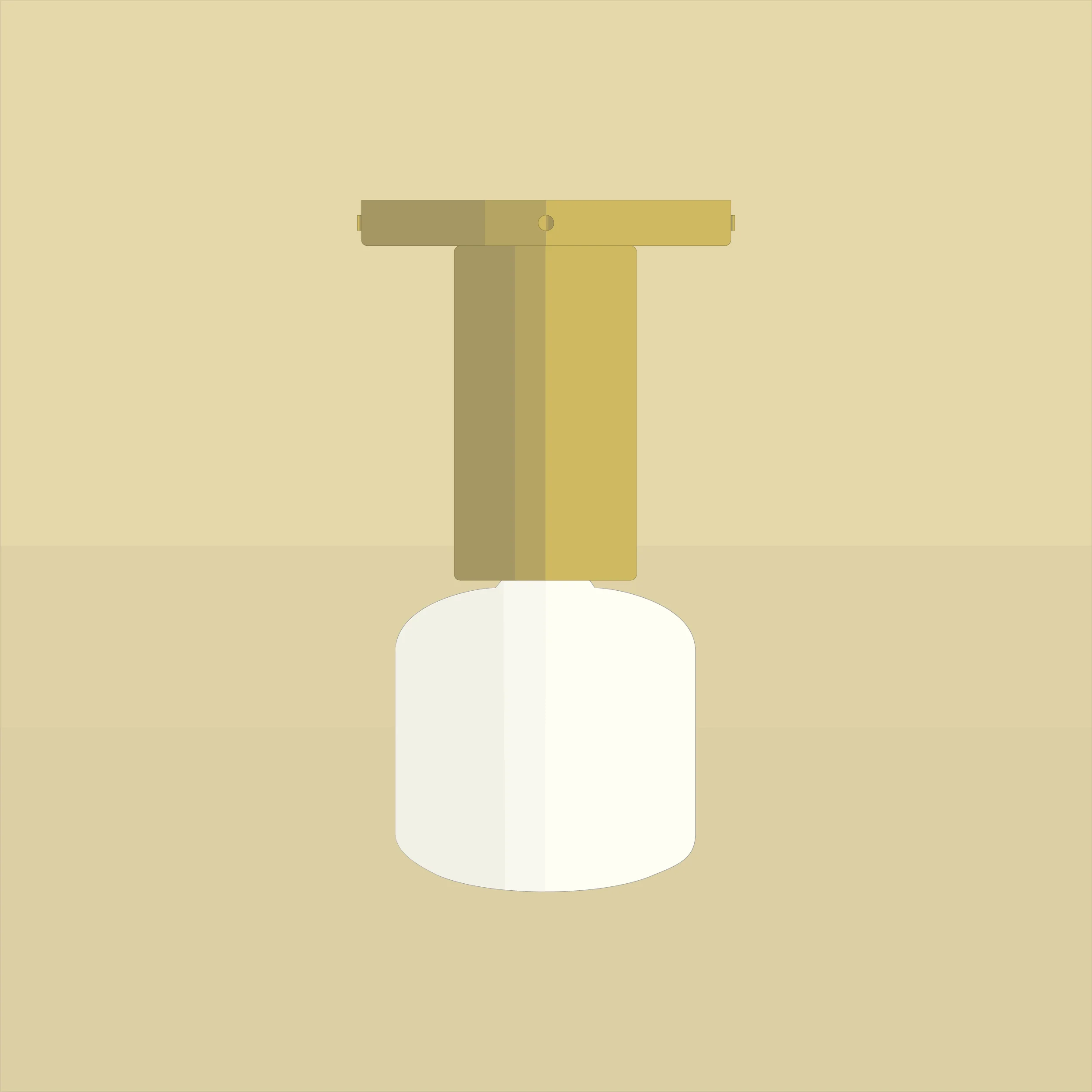 Semi-plafonnier-Mid-Century-Horta-A7C039-Laiton Semi-plafonnier-Mid-Century-Horta-A7C039-Laiton