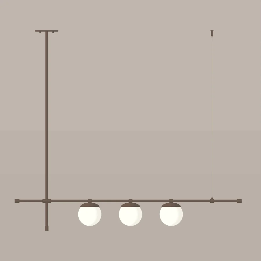 Mid-century-collection-fixed-pendant-luminaire-Cleolis-A8C033-Oil-Rubbed-Bronze