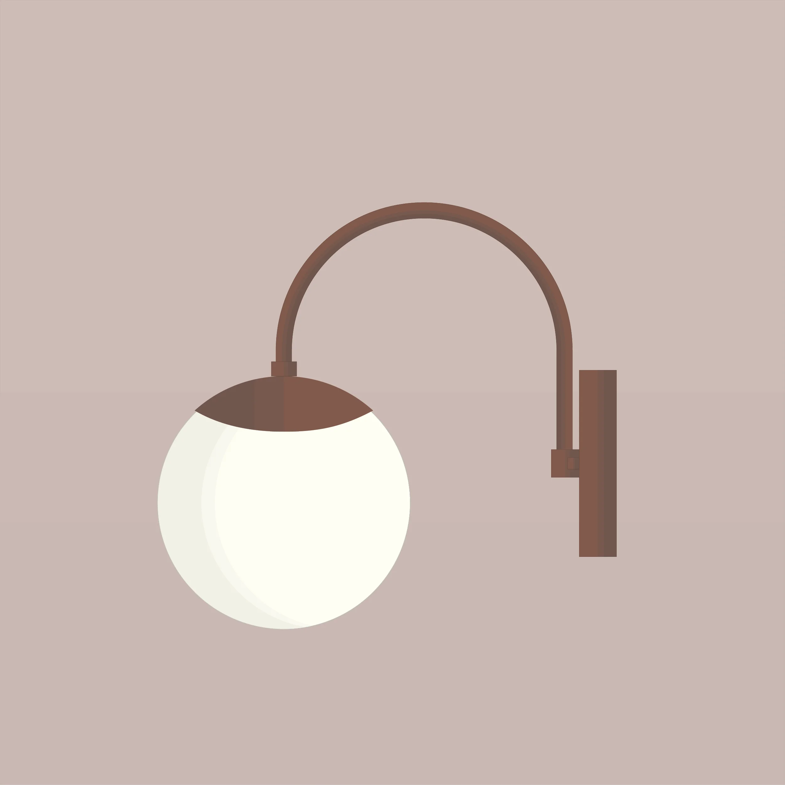 Applique-murale-Mid-century-Don-Juan-A7M040-Cuivre-Antique Applique-murale-Mid-century-Don-Juan-A7M040-Cuivre-Antique