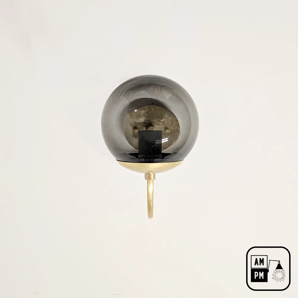 Applique-murale-Mid-century-Don-Juan-A7M040-Laiton-Brossé-Teinté Applique-murale-Mid-century-Don-Juan-A7M040-Laiton-Brossé-Teinté