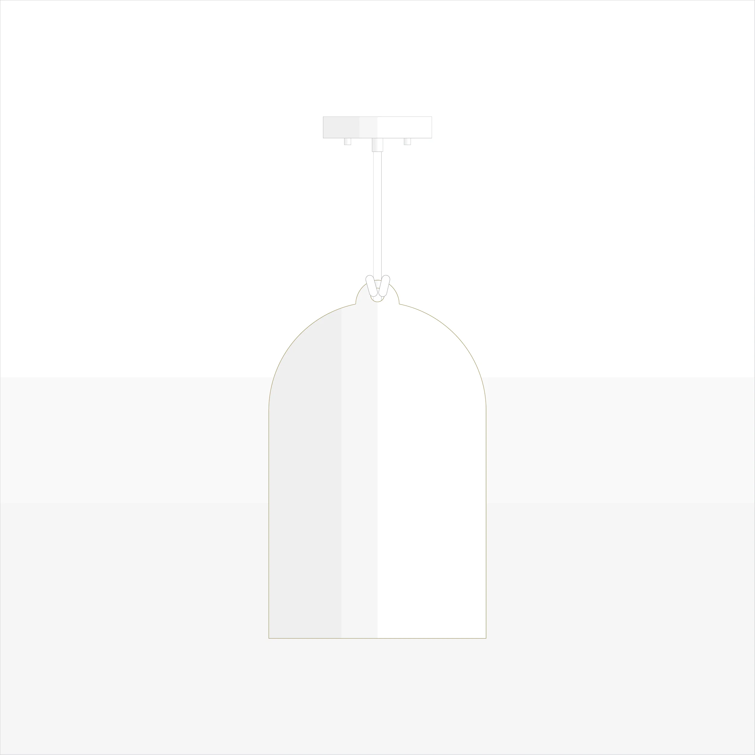 Organic-ceramic-oversized-bell-pendant-lamp-Bella-A3S027-gloss-white-2