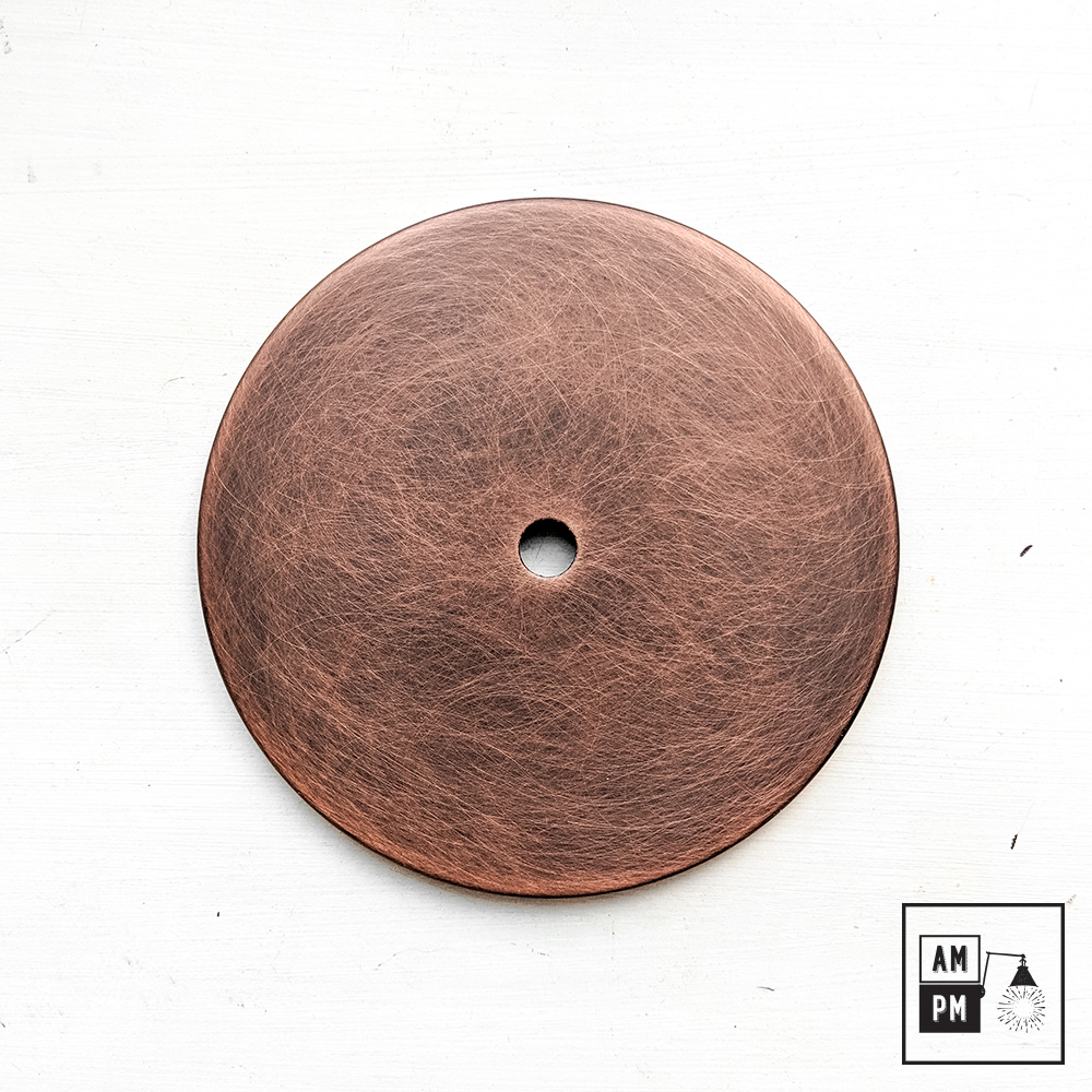 Plafonnier-plat-contemporain-Cuivre-Antique