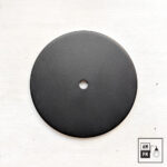 Plafonnier-plat-contemporain-Noir Mat