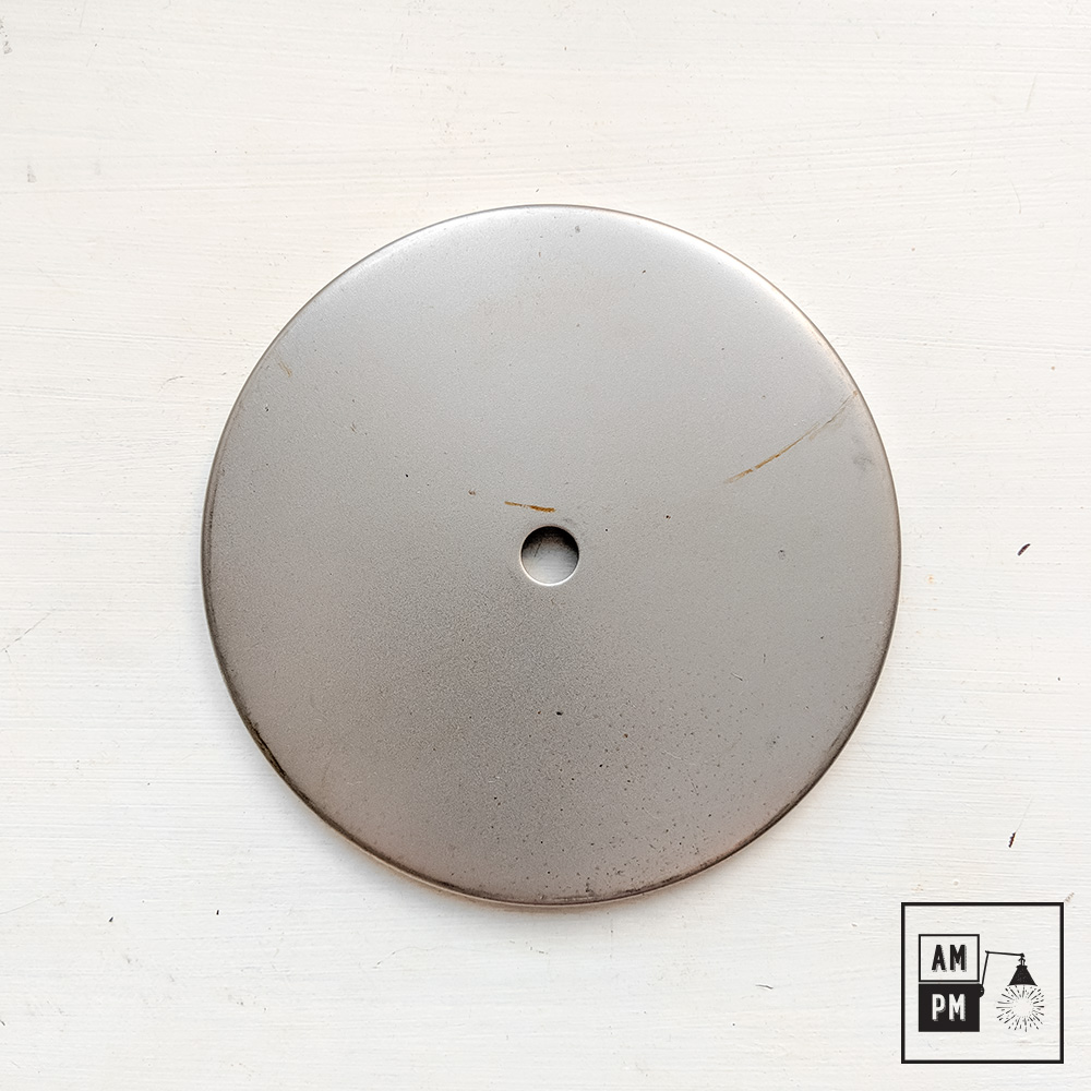 Plafonnier-plat-contemporain-Acier-Brut