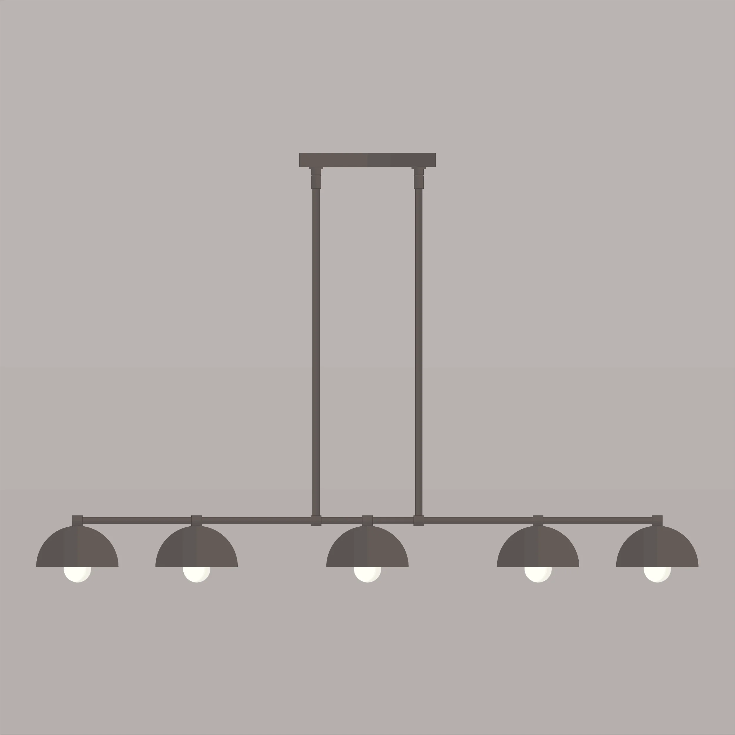 Luminaire-fixe-pendentif-collection-Mid-century-Barka-A8C019-Bronze-Antique Luminaire-fixe-pendentif-collection-Mid-century-Barka-A8C019-Bronze-Antique