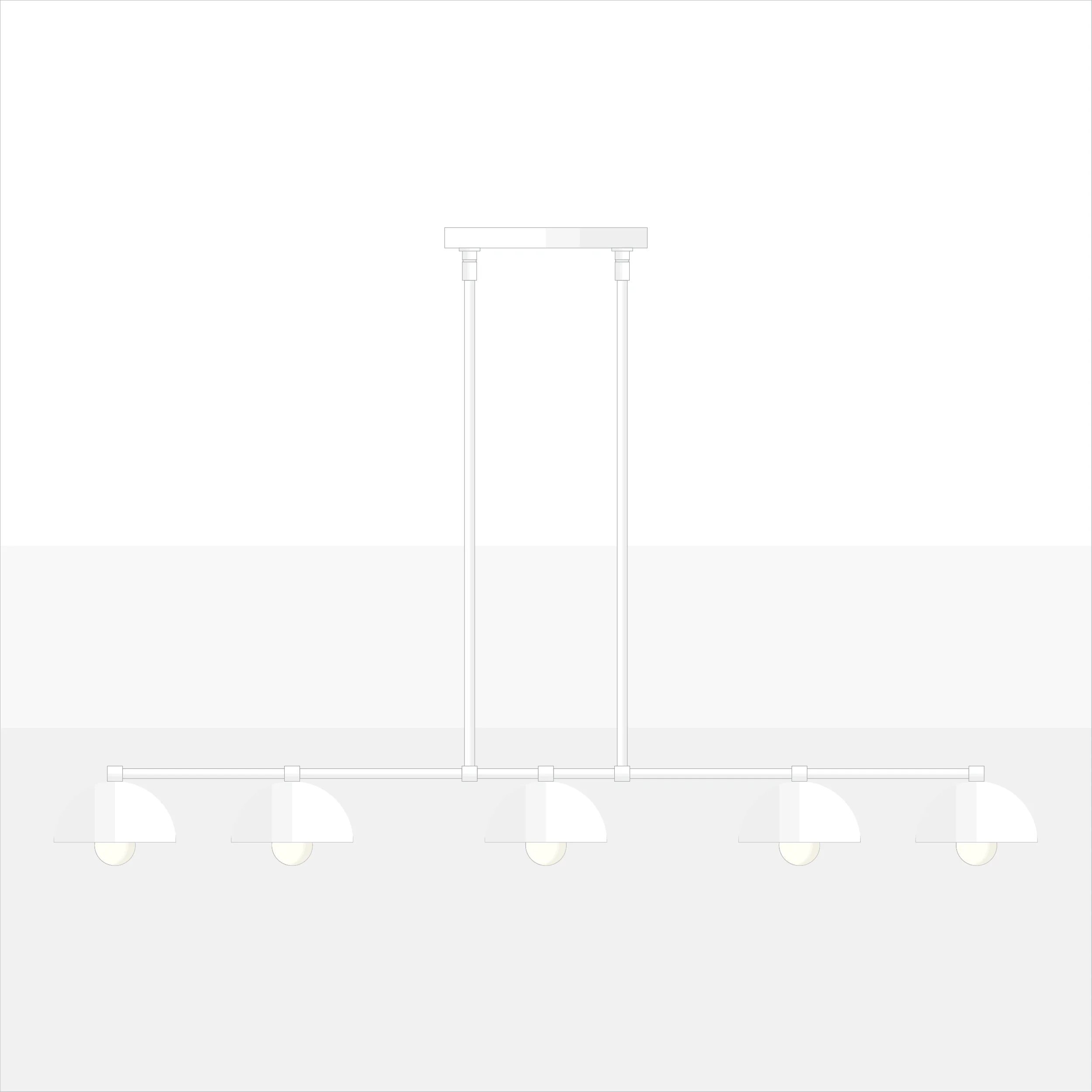 Luminaire-fixe-pendentif-collection-Mid-century-Barka-A8C019-Blanc Luminaire-fixe-pendentif-collection-Mid-century-Barka-A8C019-Blanc