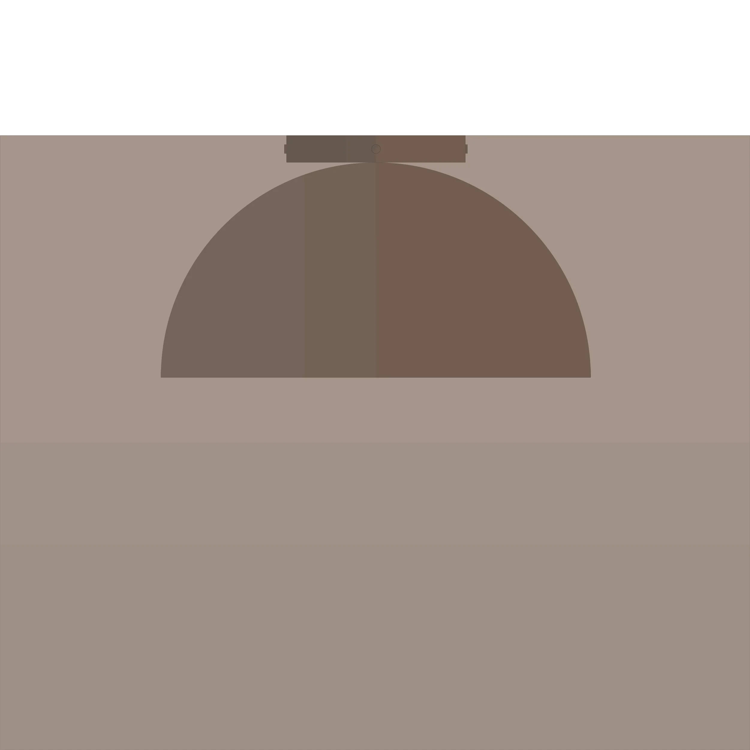 Mid-century-collection-flushmount-Hemisphere-12-A7S066-Oil-Rubbed-Bronze