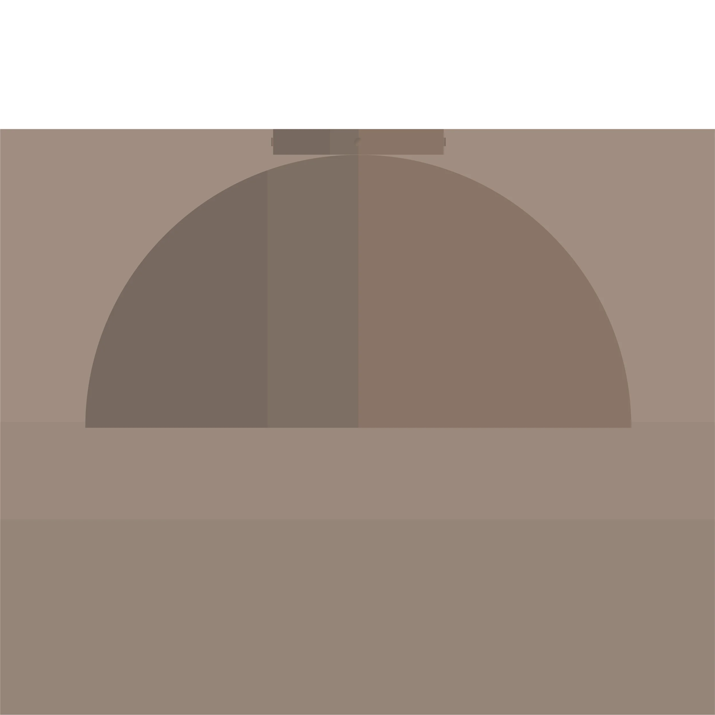 Mid-century-collection-flushmount-Hemisphere-16-A7S068-Antique-Brass Mid-century-collection-flushmount-Hemisphere-16-A7S068-Antique-Brass