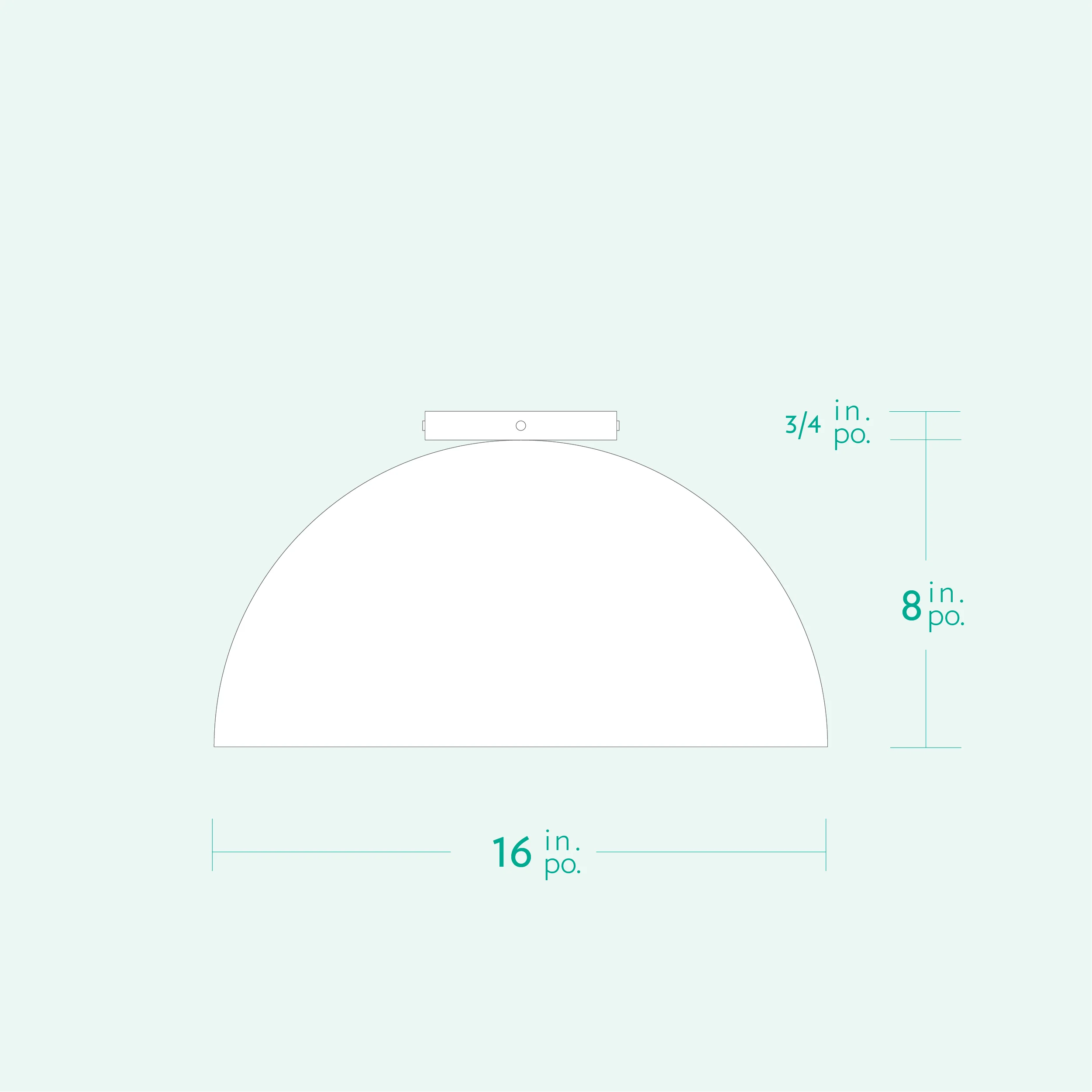 Mid-century-collection-flushmount-Hemisphere-16-A7S068-Specs Mid-century-collection-flushmount-Hemisphere-16-A7S068-Specs