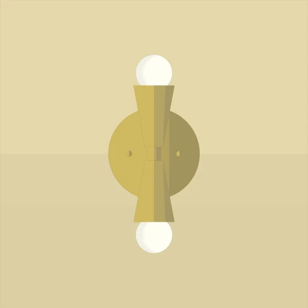 Mid-century-collection-wall-ceiling-luminaire-Masha-A8M017-Brass