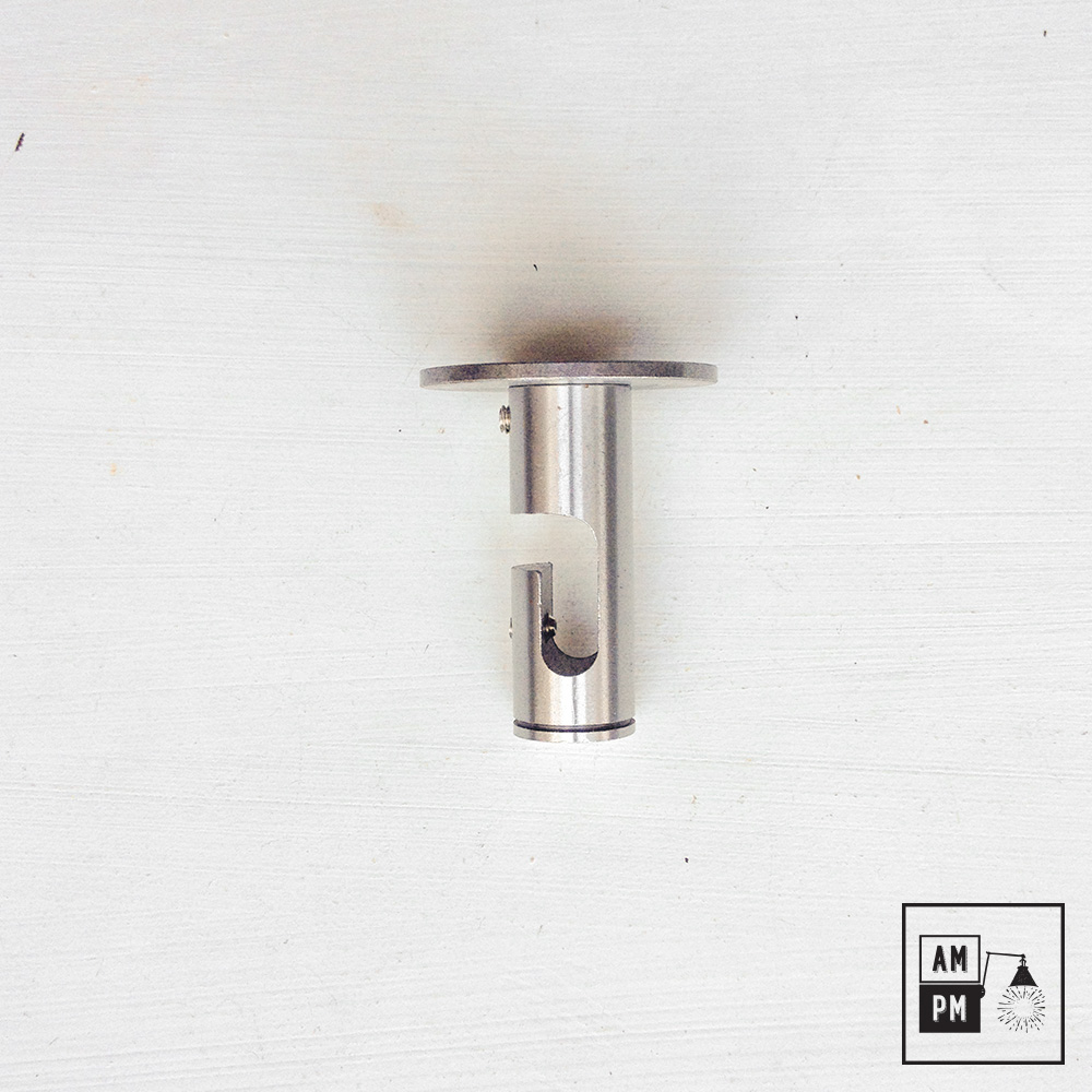 Crochet-pincer-forme-tubulaire-Acier-Brut