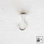 Rounded-J-Shape-Hook-Matte-White Rounded-J-Shape-Hook-Matte-White