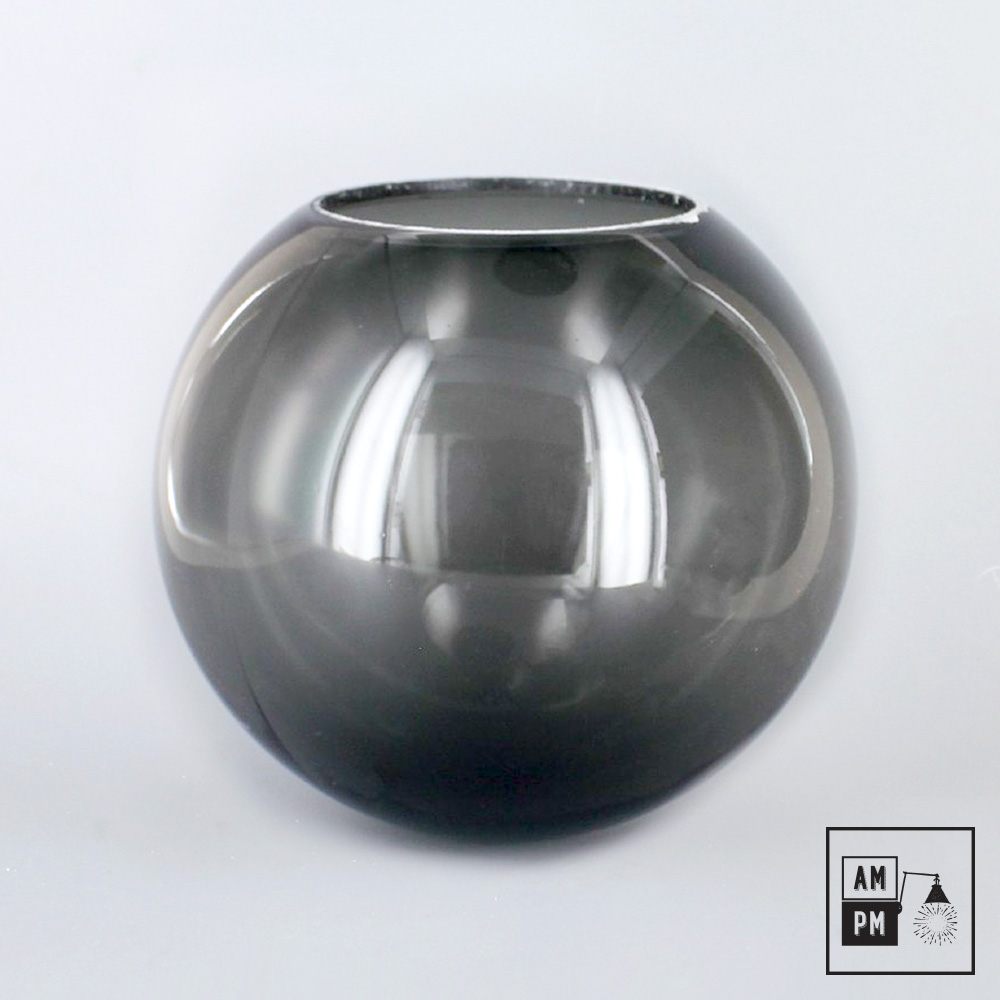 Acrylic-neckless-globe-lampshade-Smoked Acrylic-neckless-globe-lampshade-Smoked