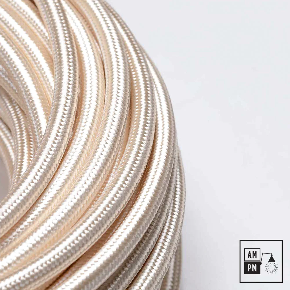 Metallic-rayon-cloth-covered-electrical-wire-PMS4685-Hampton-1