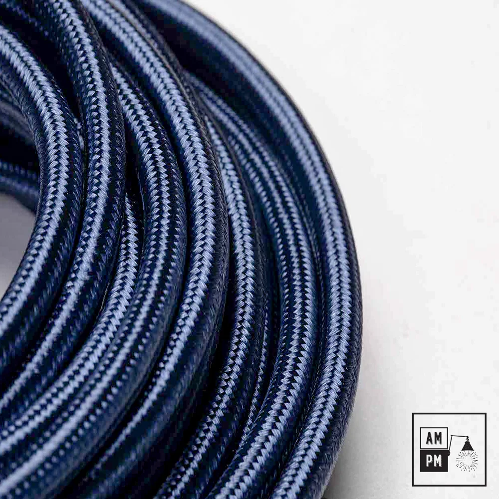 Metallic-rayon-cloth-covered-electrical-wire-PMS534-Nightsky-1