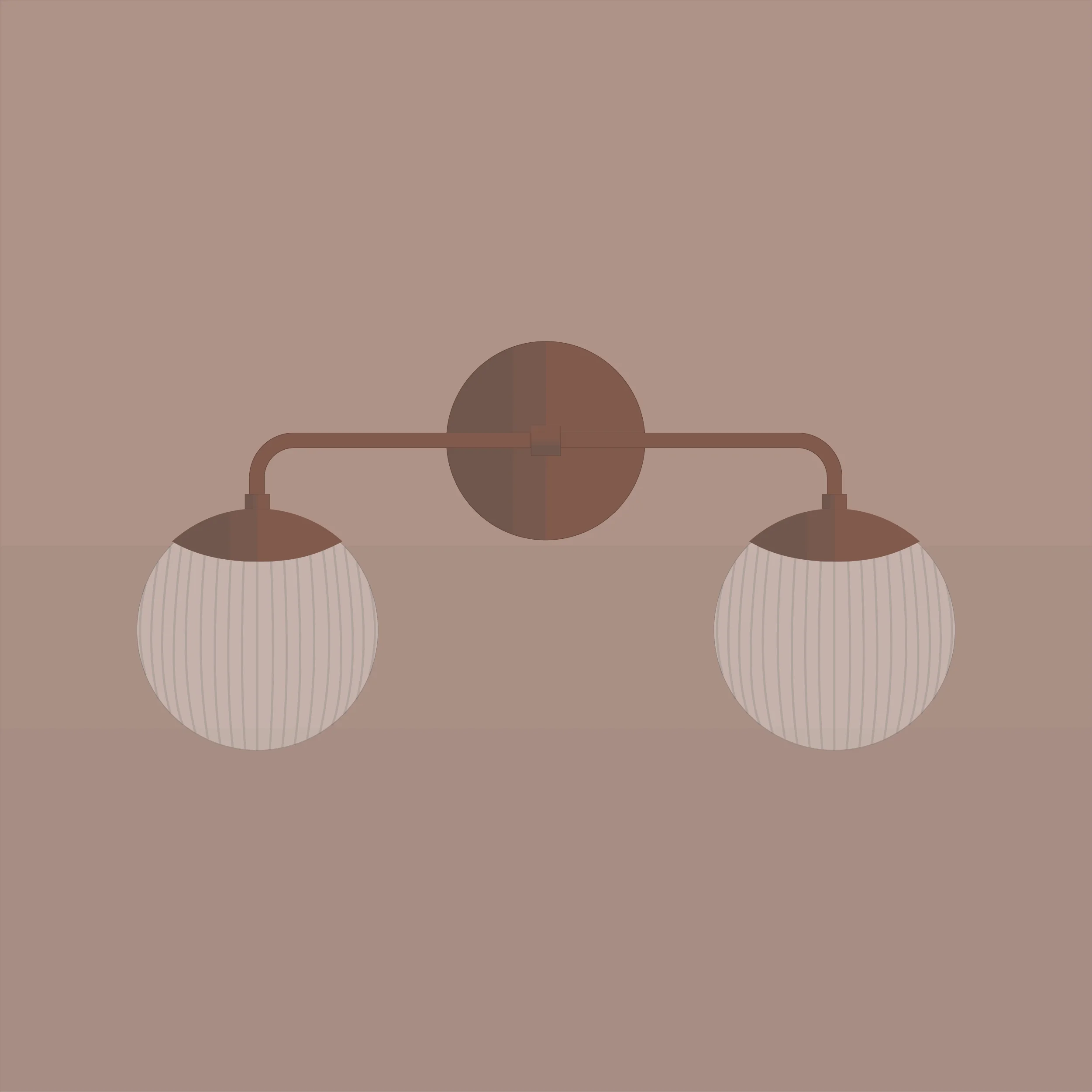 Mid-century-collection-wall-luminaire-Balance-A8M015-Antique-Copper Mid-century-collection-wall-luminaire-Balance-A8M015-Antique-Copper